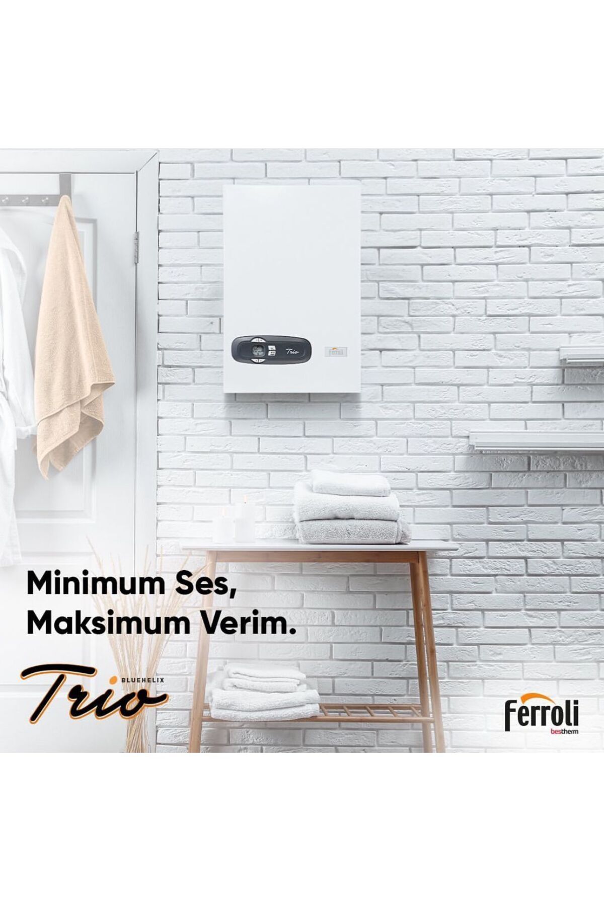 Ferroli Blue Helix 24 Kw Tam Yoğuşmalı Kombi