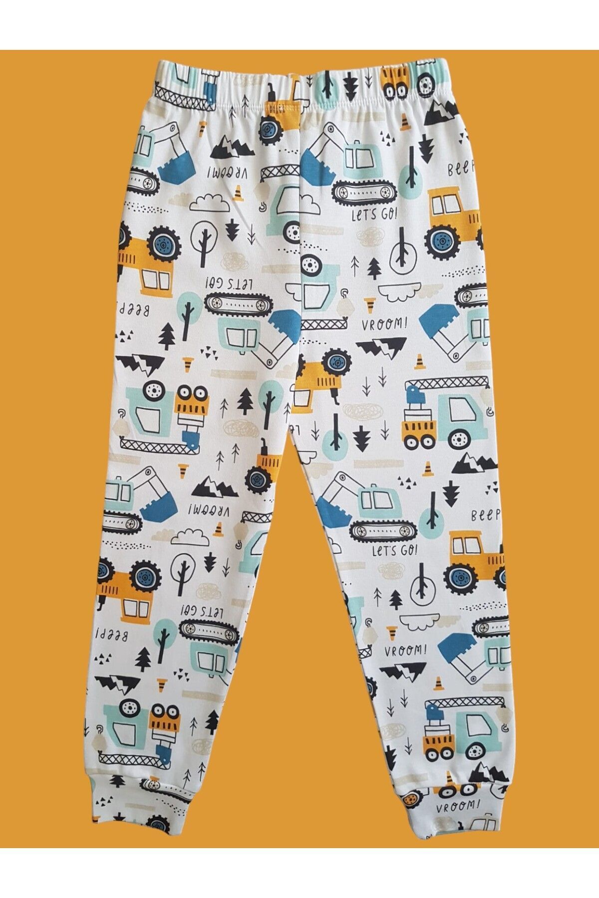 Çamaşır Bahçesi Desenli Çocuk pijama altı #desenlipijamaaltı #baskılıpijamaaltı #çamaşırbahçesi #arabapijamaaltı