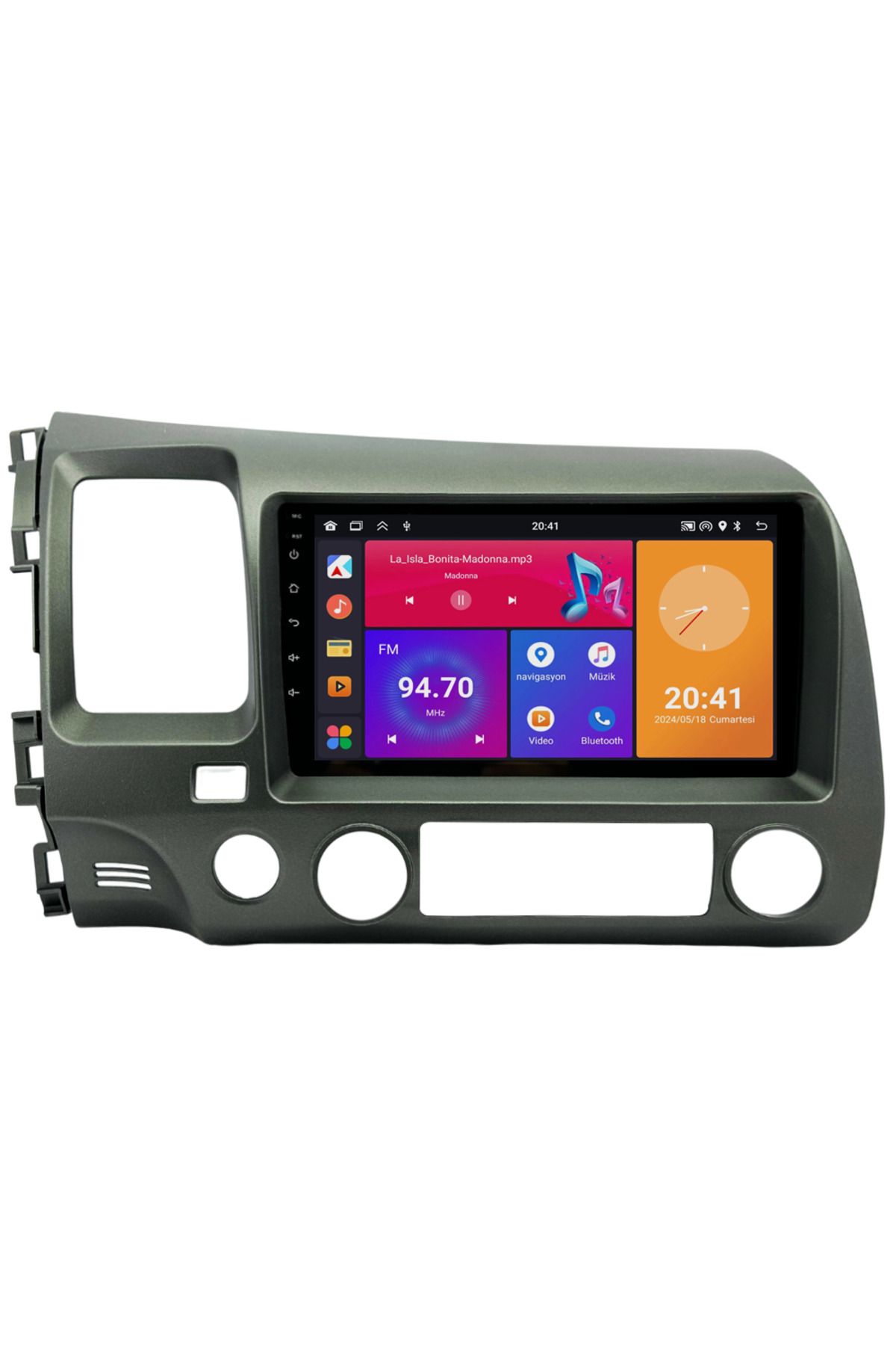 Carvocal Honda Civic FD6 Android Multimedya Sistemi (2007-2012) CRV4145XP