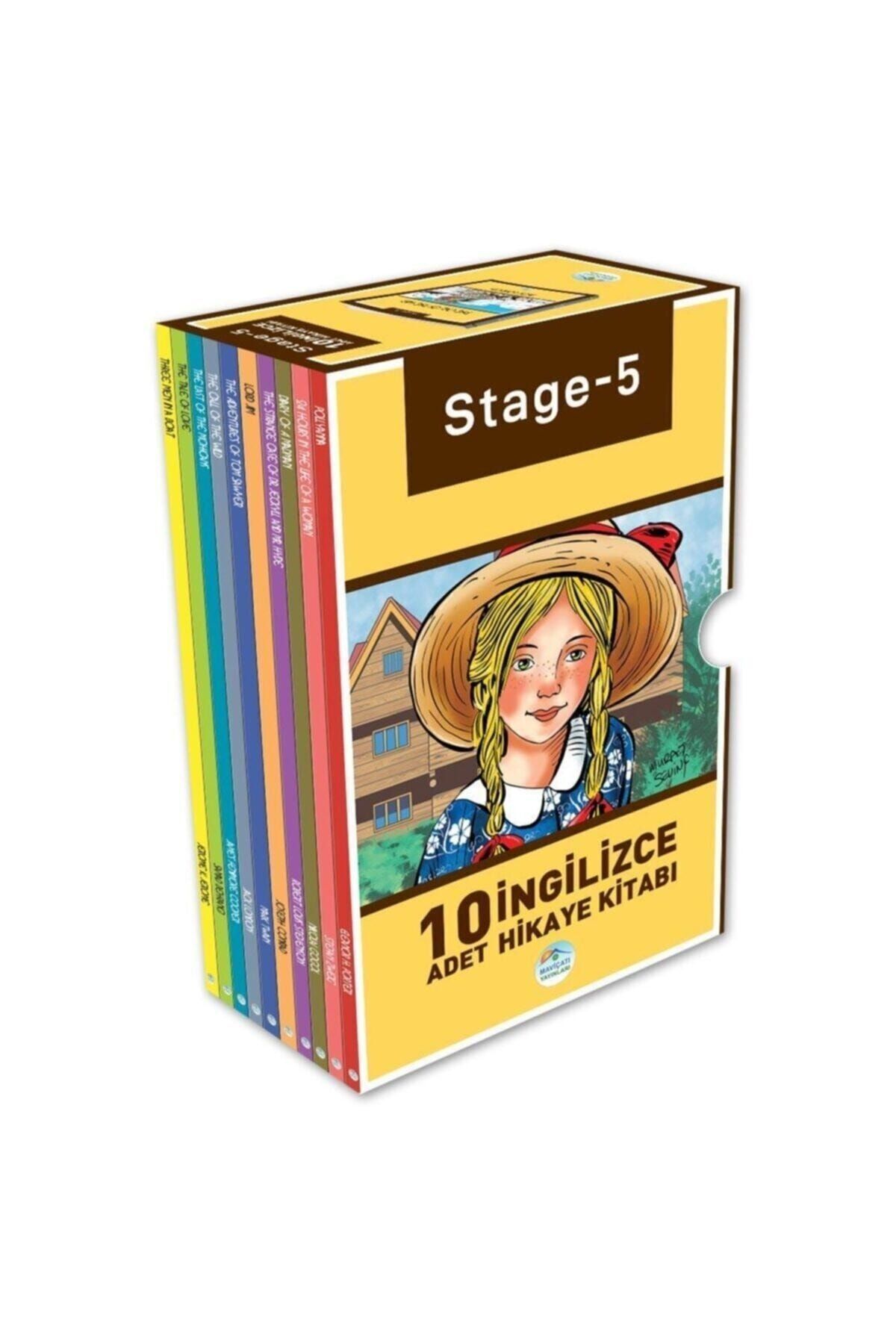 Mavi Çatı Yayınları İngilizce Hikaye Seti 10 Kitap Takım - Stage 5