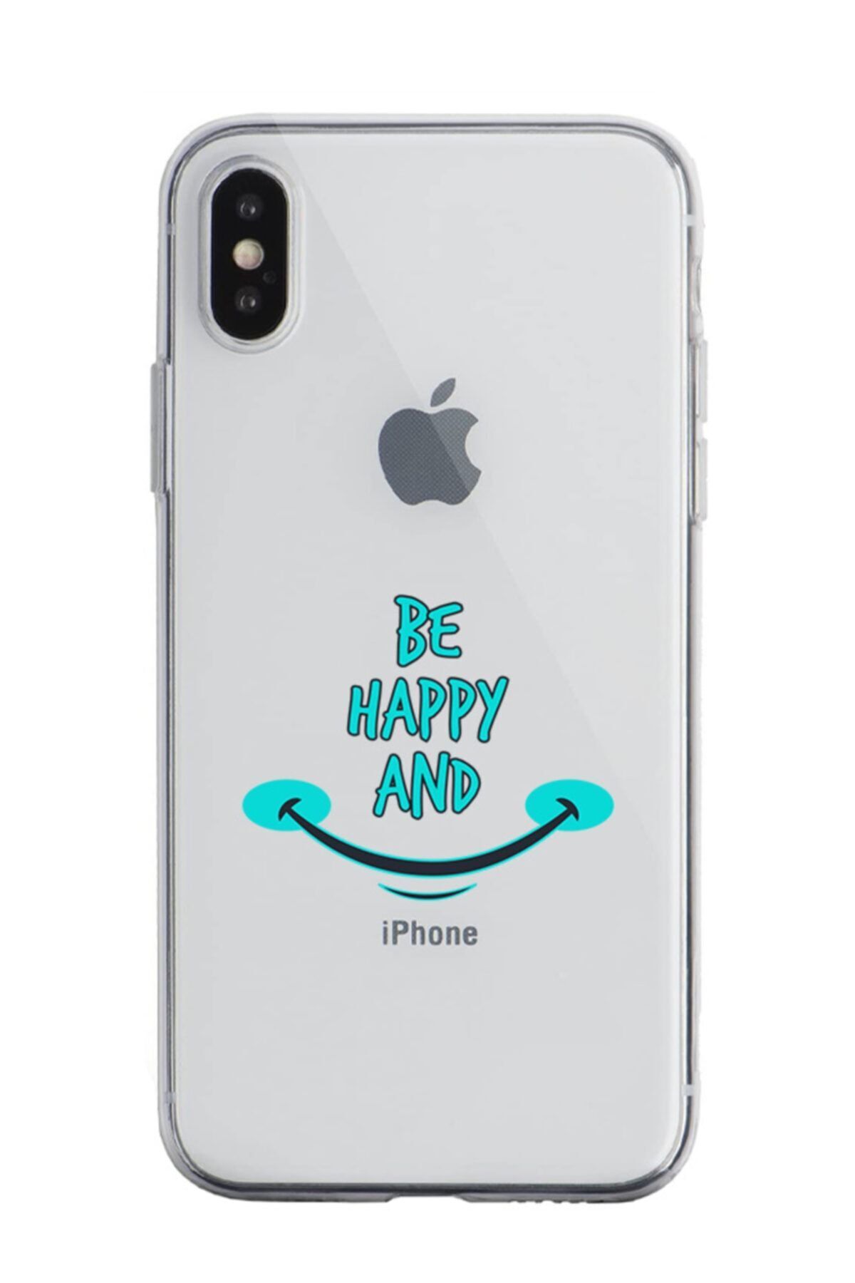 Dafhi Aksesuar Dafhi Apple Iphone Xs Be Happy And Telefon Kılıfı