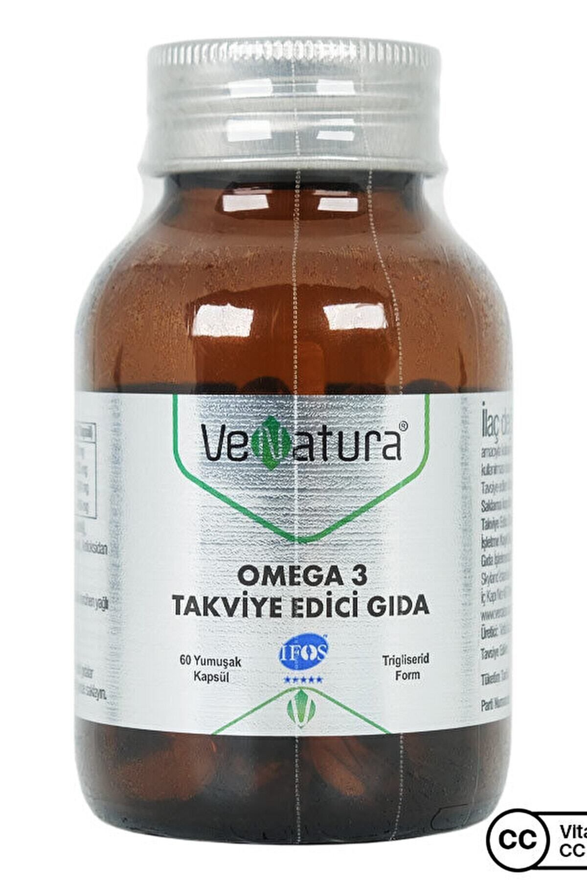 Venatura Omega 3 60 Kapsül - Portakal