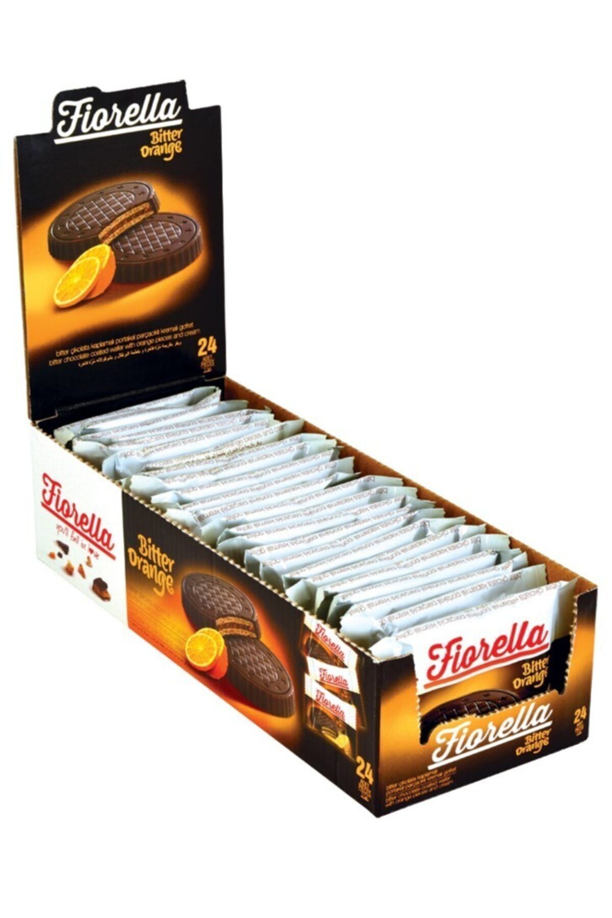 FIORELLA Crunch Bitter Çikolatalı Gofret 20gr