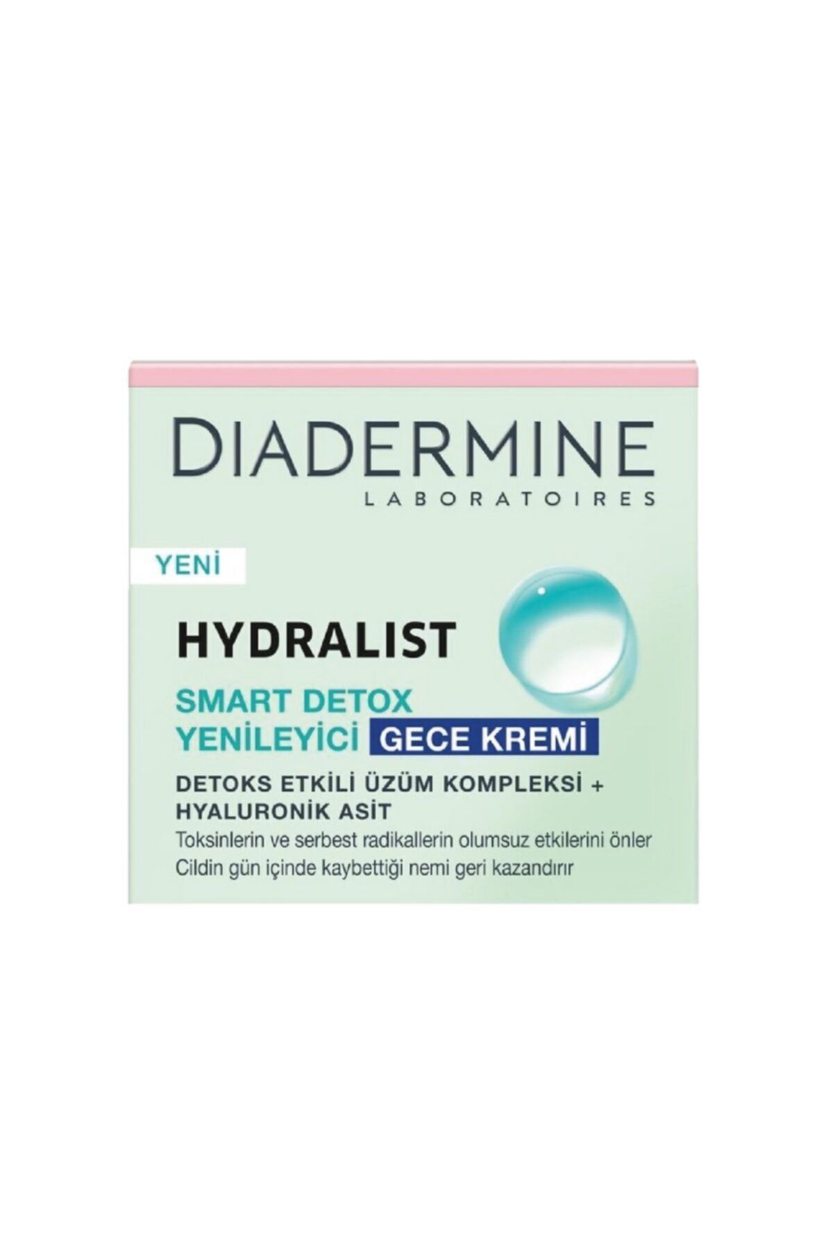Diadermine Hydralist Smart Detox Yenileyici Gece Kremi 50 ml