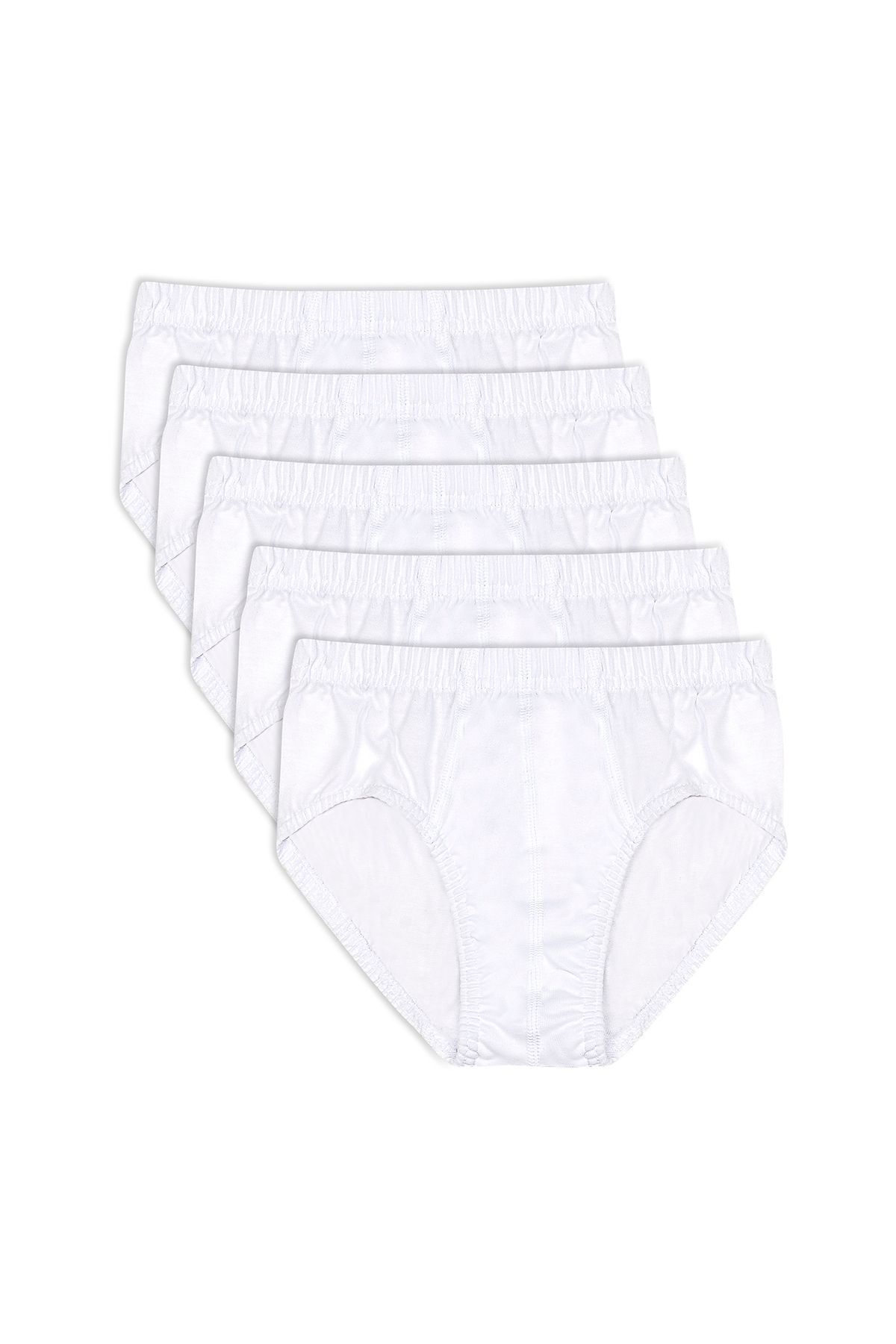 ÖZKAN underwear Özkan 0710 5'li Paket Erkek Çocuk %100 Pamuklu Süprem Esnek Rahat Külot