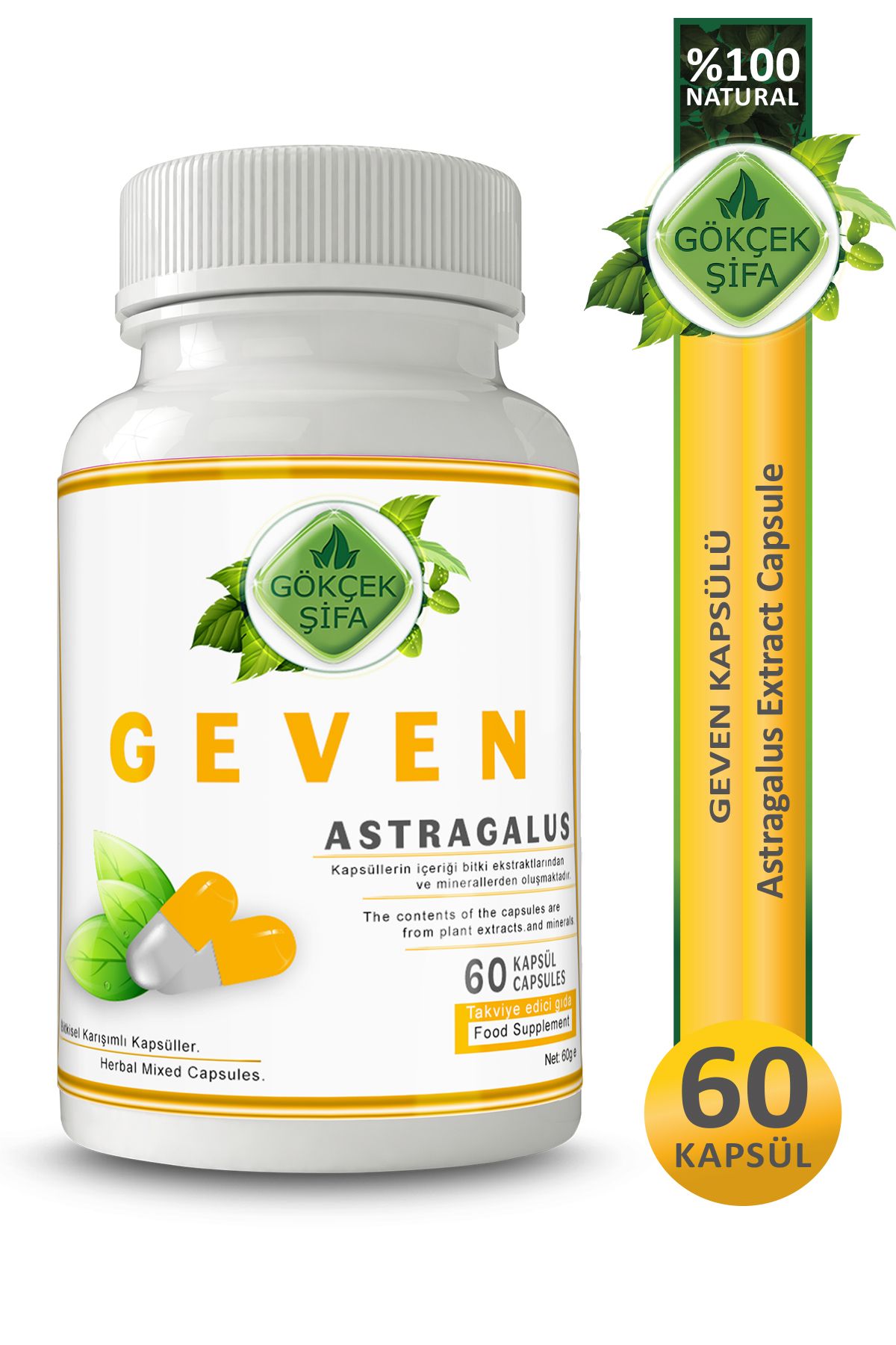 Gökçek Şifa Geven Kapsül (ASTRAGALUS CAPSULE)