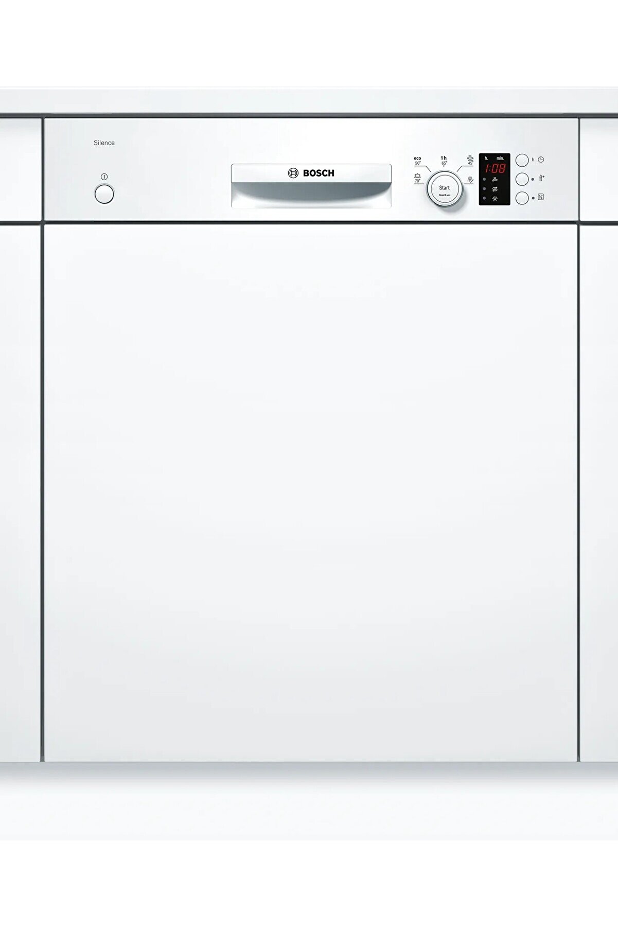 SMI25DW01T Serie 2 Yarı Ankastre Bulaşık Makinesi 60 cm Beyaz