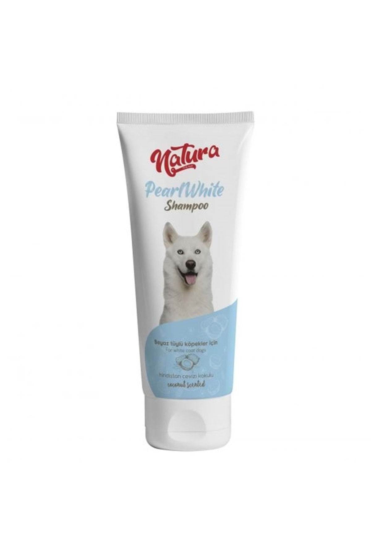 Natura Pearlwhite Shampoo Beyaz Tüylü Köpekler Için Şampuan 250 ml