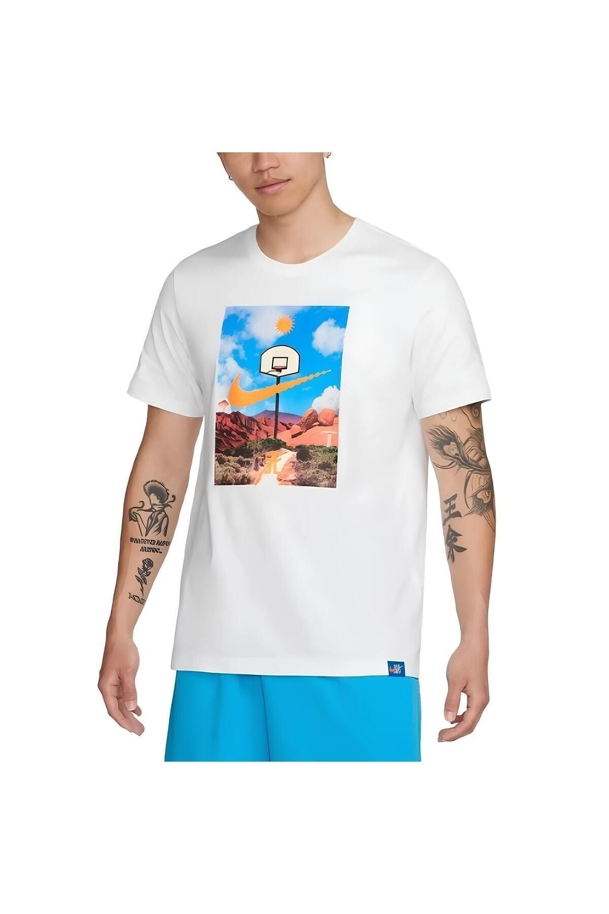 Nike Men's Basketball T-Shirt 'White'