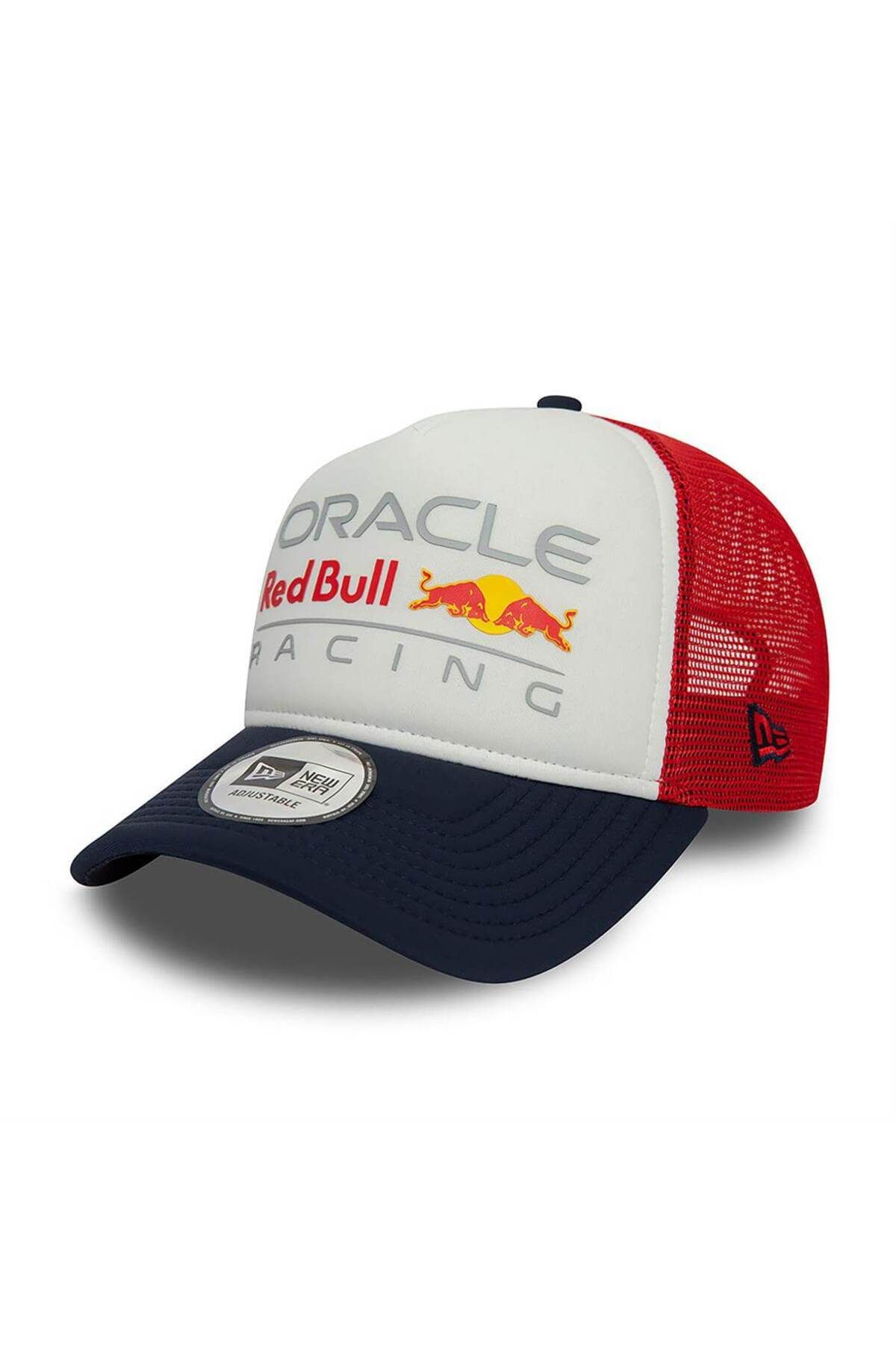 NEW ERA Red Bull Racing Colour Block Red E-frame Trucker Ayarlabilir Şapka