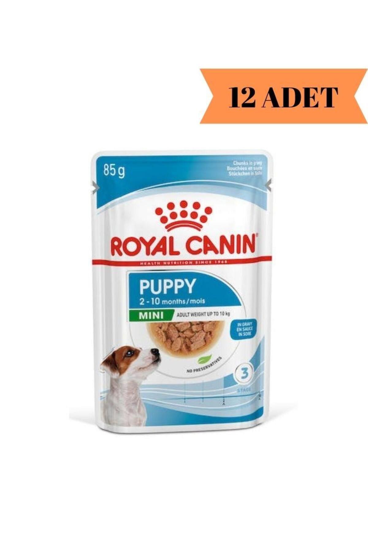 Royal Canin ® Puppy Mini Gravy Yavru Köpek Yaş Maması 85 Gr*12