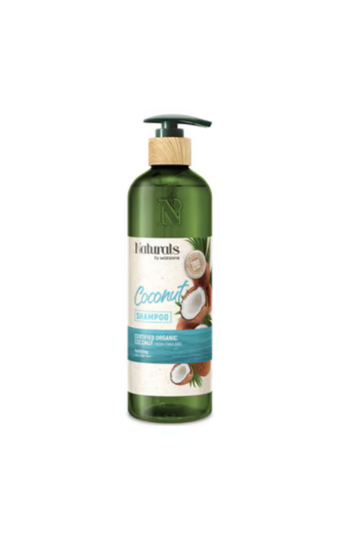Naturals By Watsons Organik Şampuan Coconut 490 ml / Nemlendirici ve Güçlendirici Etki - Zayıf ve Güçsüz Saçlar İçin