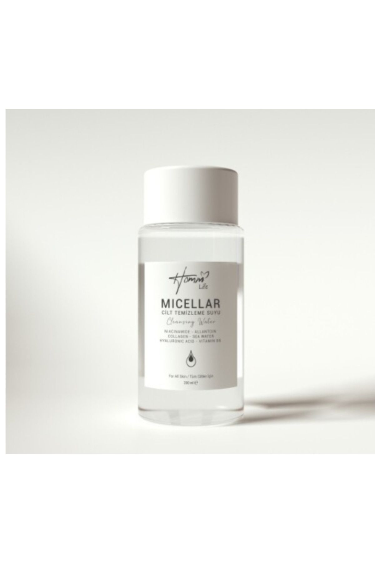 Homm Bitkisel HOMM LIFE MICELLER CİLT TEMİZLEME SUYU 200 ml
