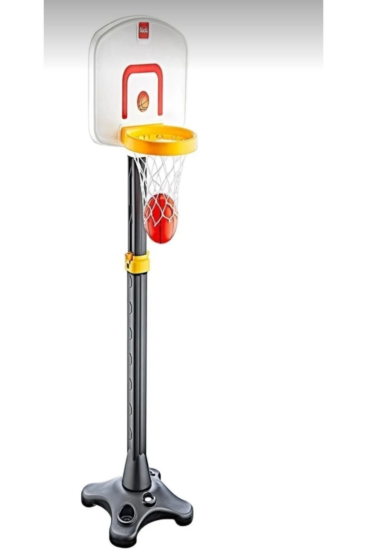 ECN GRUP -Lüx Dev Ayaklı Ayarlanabilir Çocuk Spor Oyun Basketbol Potası 78cm - 198cm Ev Bahçe 4348