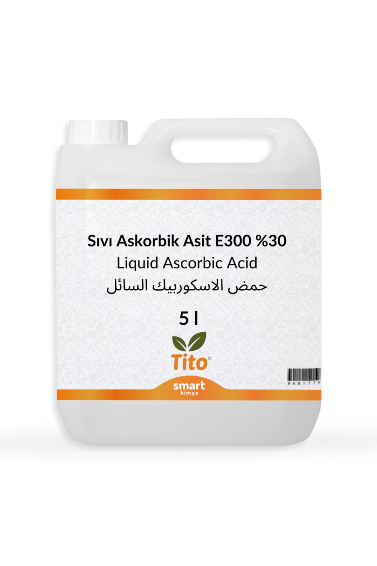 tito Sıvı Askorbik Asit E300 %30luk 5 Litre