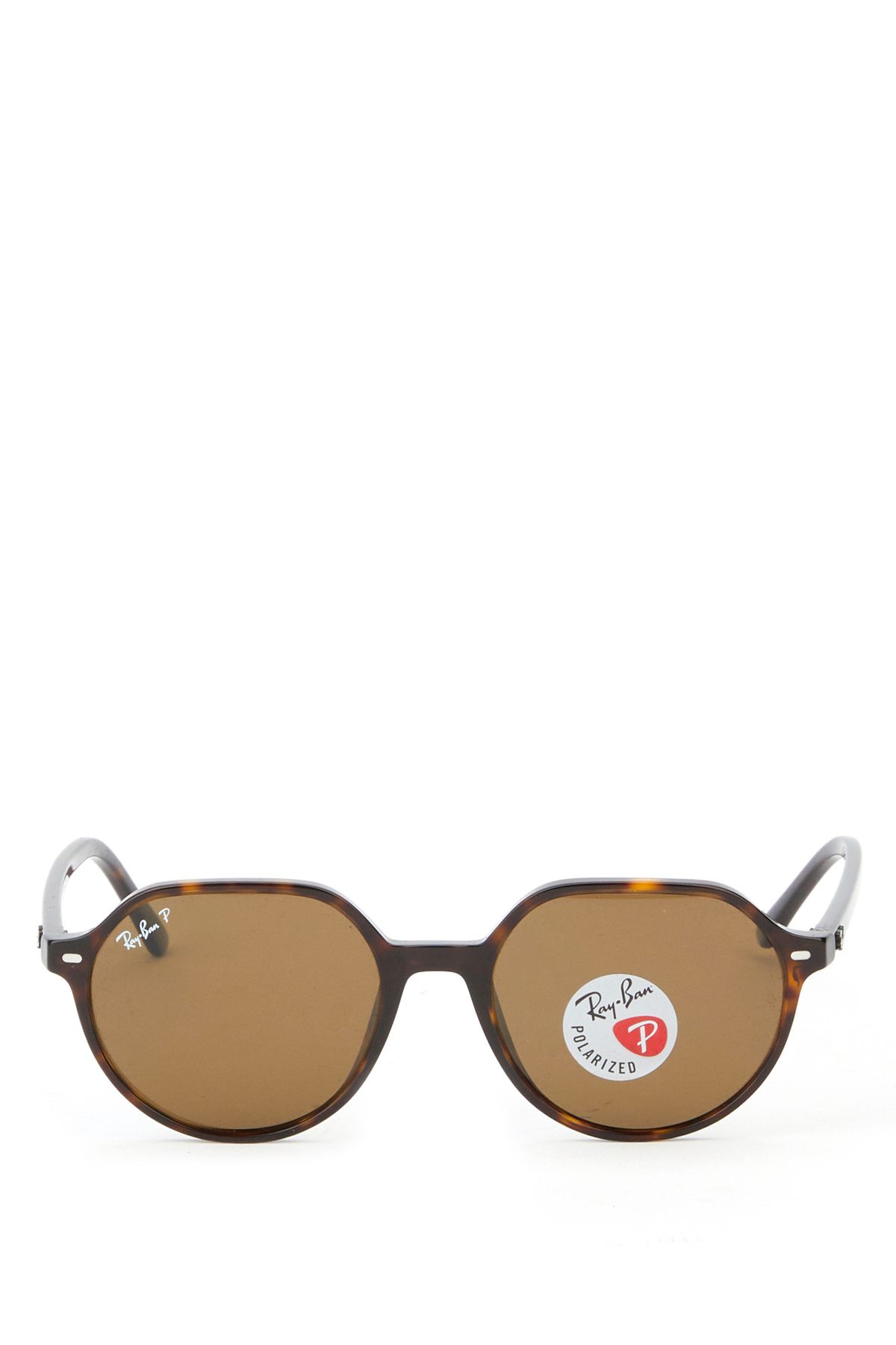 Ray-Ban Turtle Desenli Yuvarlak Formlu Unisex Güneş Gözlüğ Beden: 53