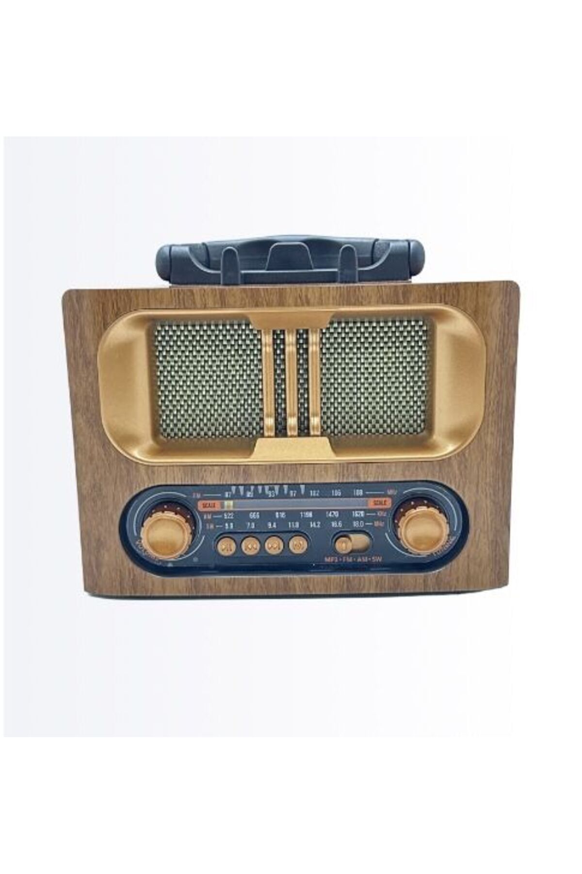 Everton Rt-751 -Fm-Am-Sw-Usb-Tf Card-Aux Nostaljik Radyo