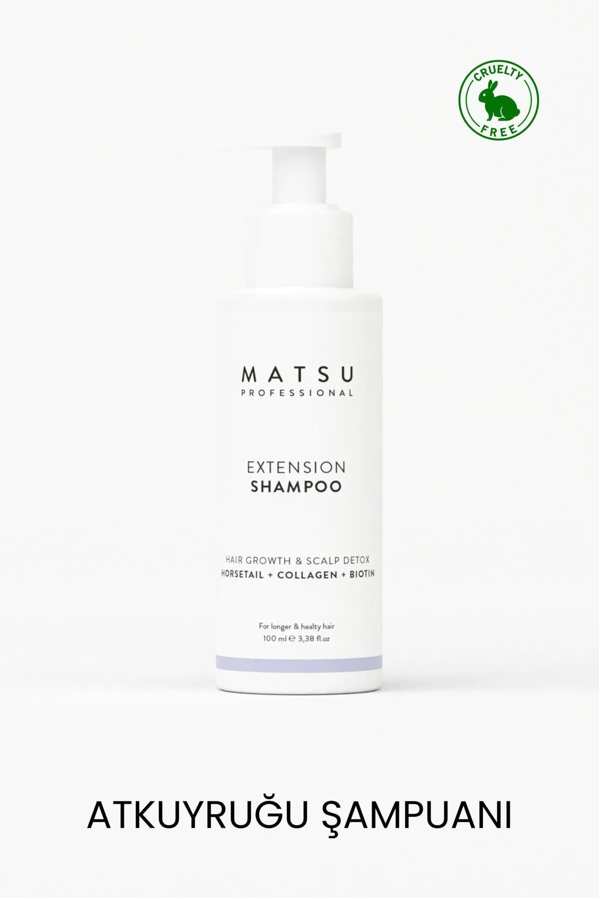 MATSU Extension Hızlı Saç Uzatmaya Yardımcı At Kuyruğu Şampuanı 100ml