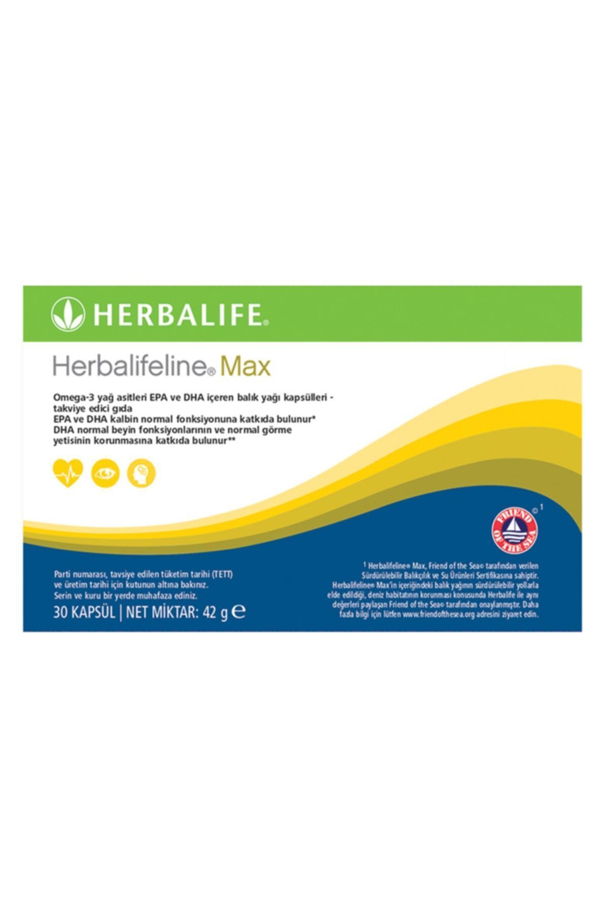 Herbalife Line Max Omega-3 Takviyesi