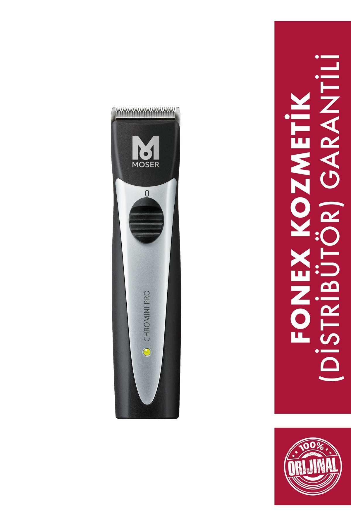 Moser 1591-0062 Chromini Pro Şarjlı Tıraş Saç Sakal Kesme Makinesi
