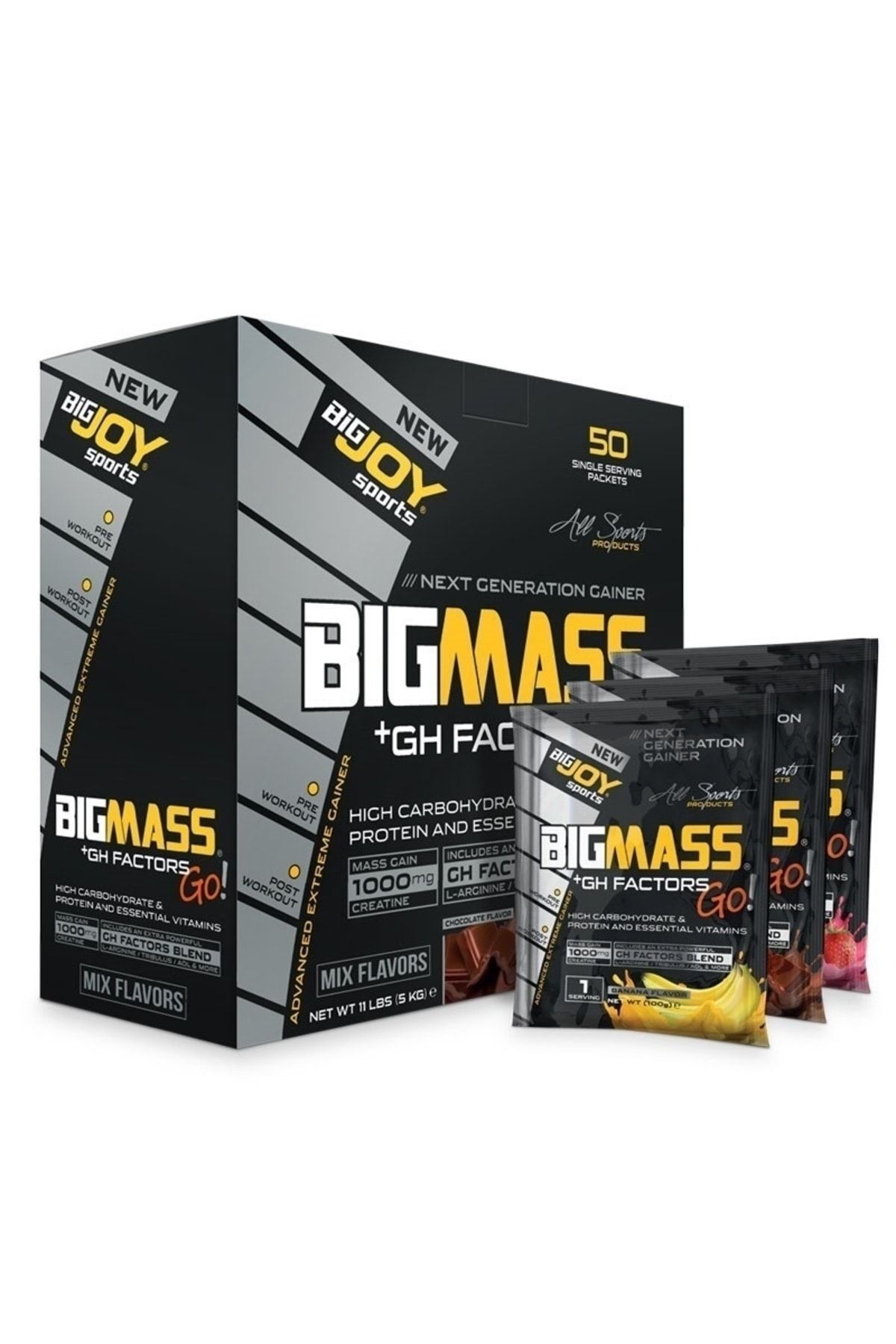 Bigjoy Sports Bigjoy Bigmass Gh Factors 5000 gr 50 Şase Mix Flavors