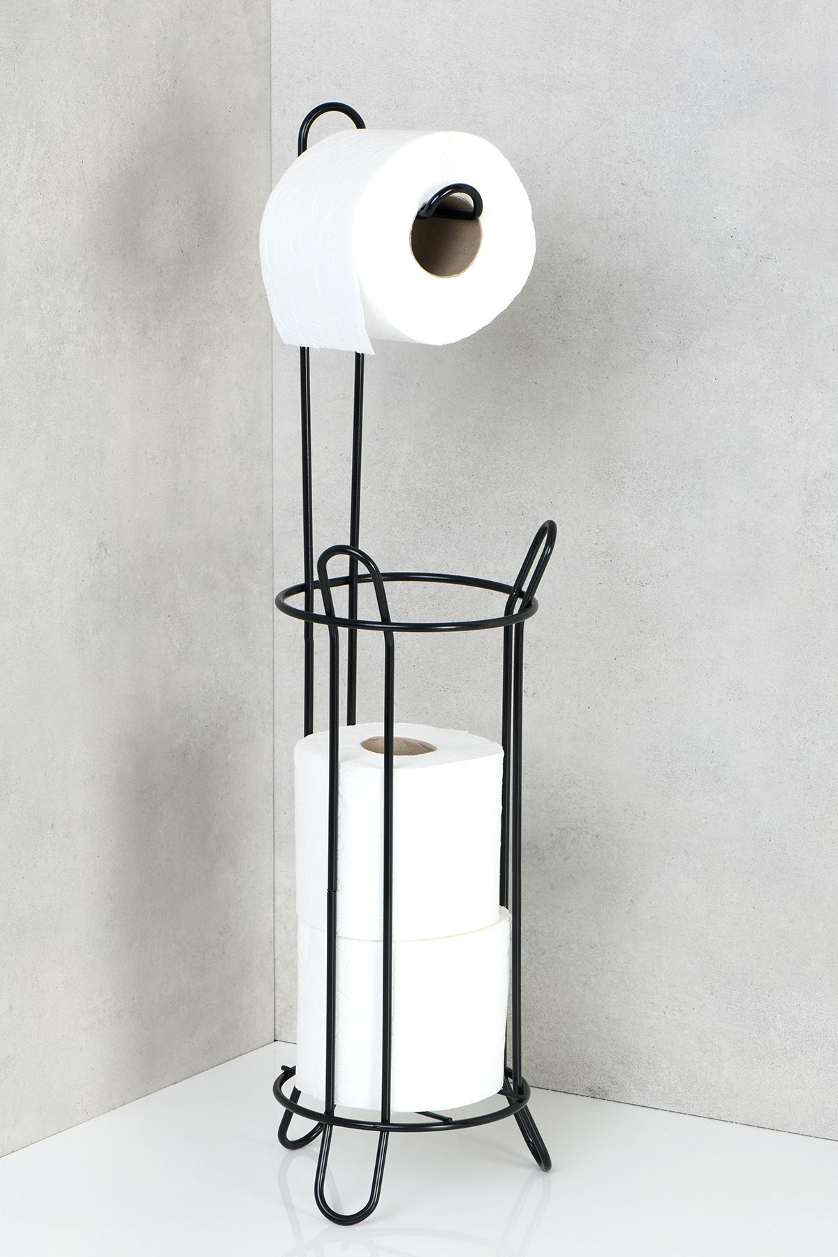 Hagen Yedekli Tuvalet Kağıtlık Ayaklı WClik