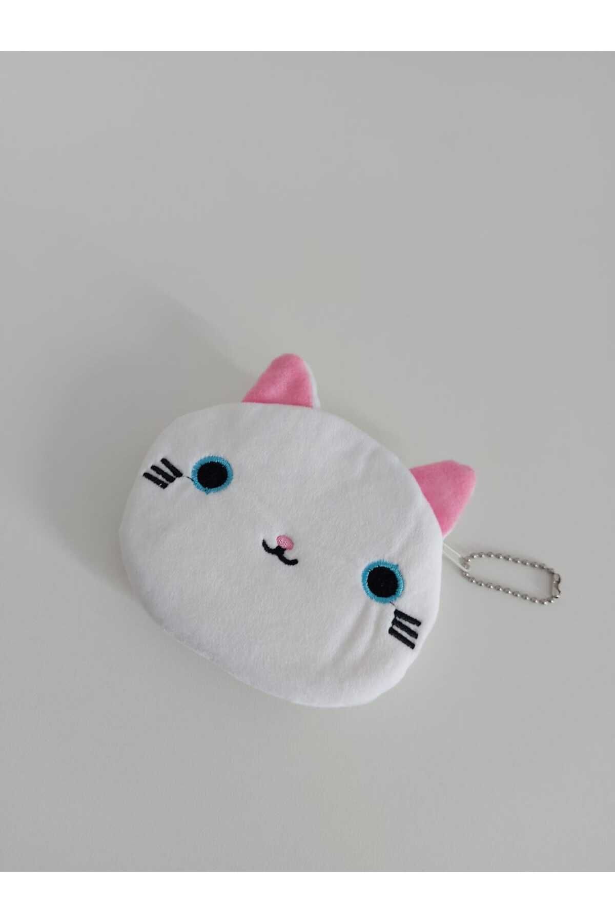 By Muan Sevimli peluş kedi cüzdan çanta