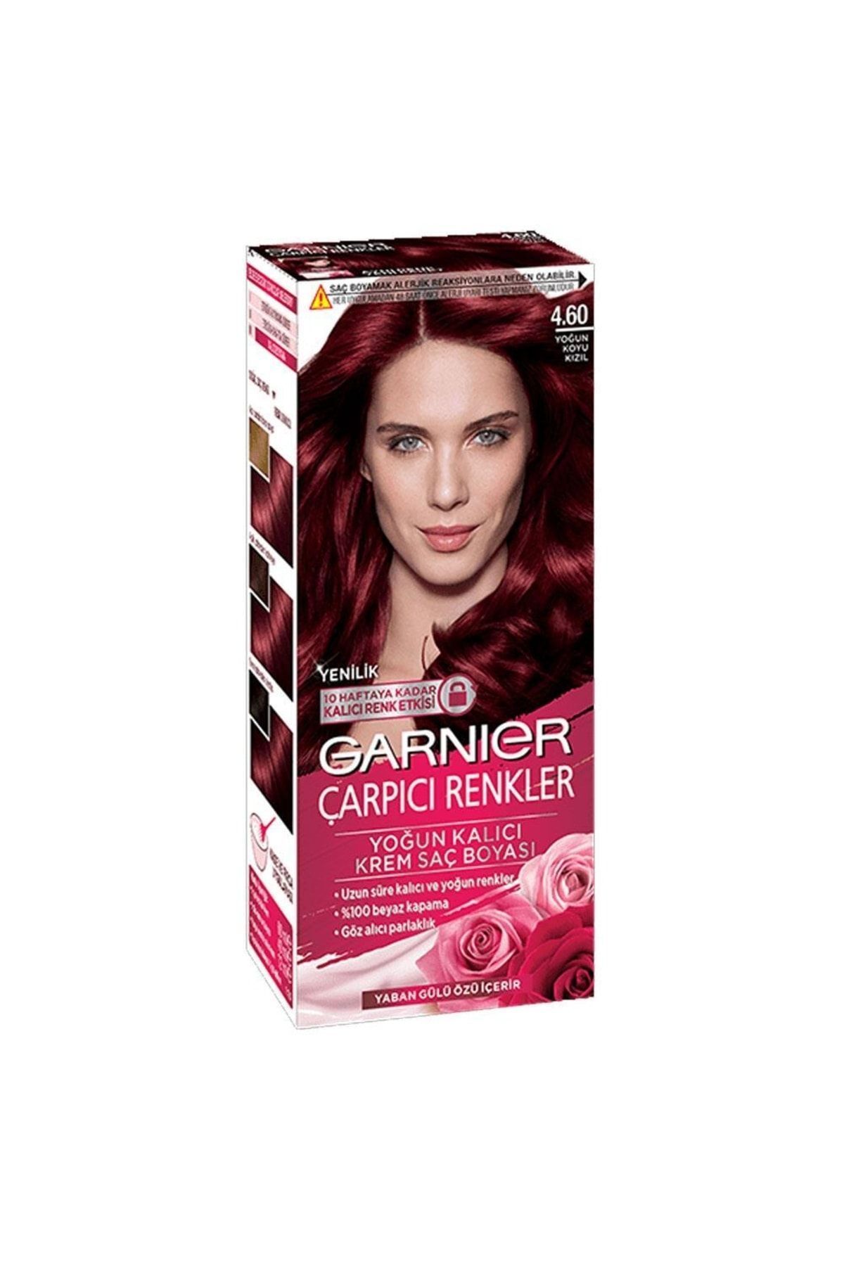 Garnier Çarpıcı Renkler Boya No:460 Yoğun Koyu Kızıl