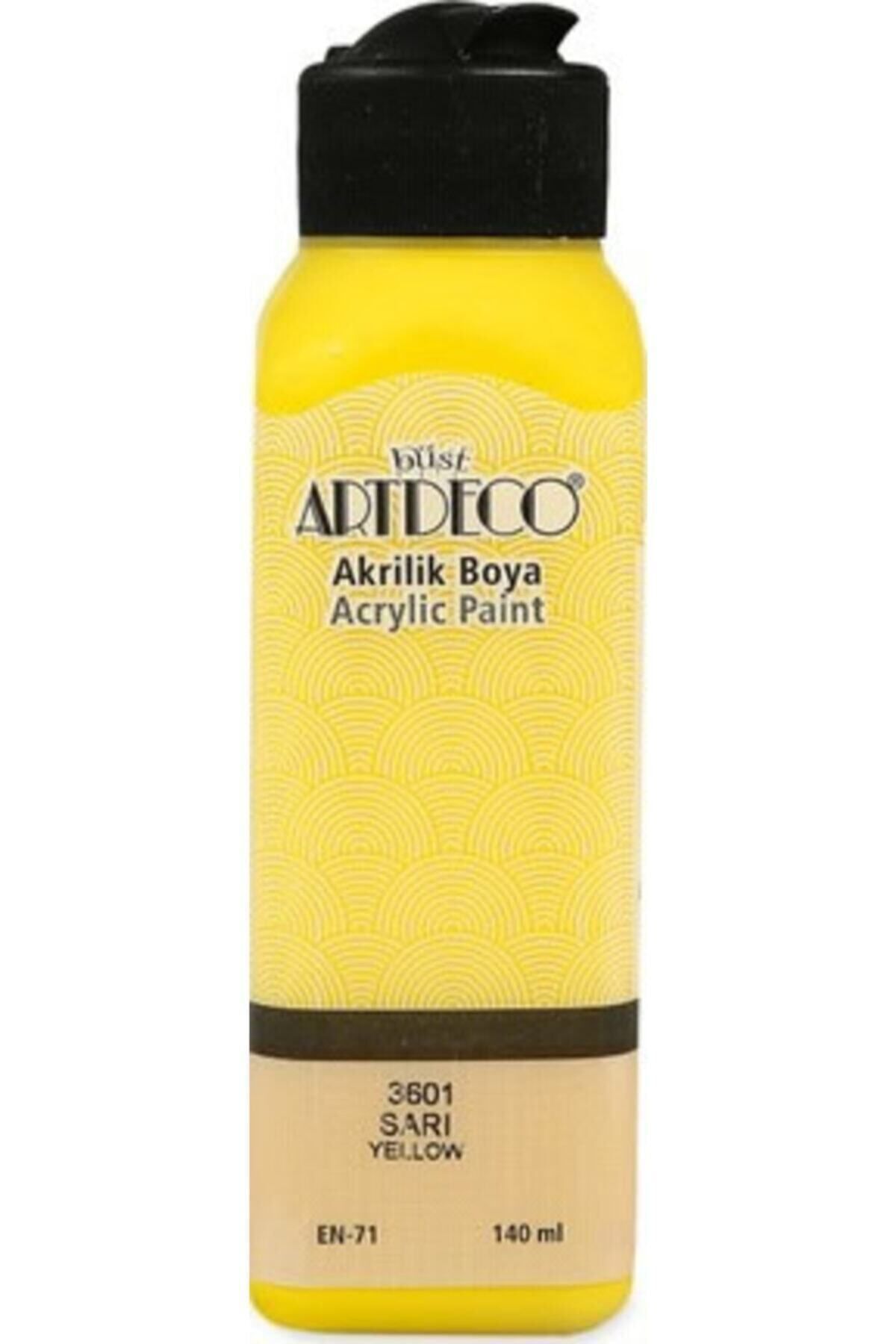 Artdeco Sarı Akrilik Boya 3601 140 ml