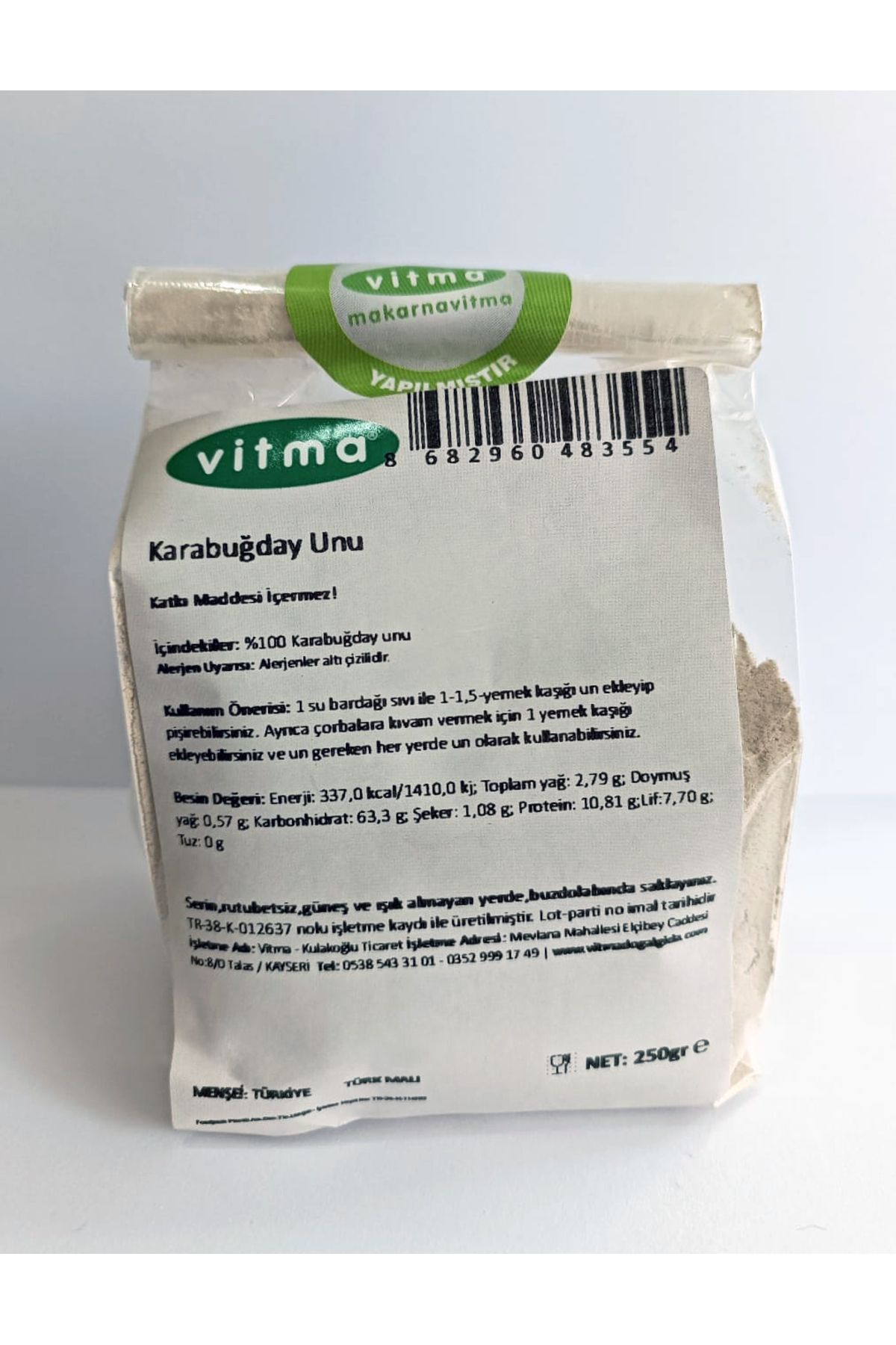 Vitma Yerli Karabuğday Unu 250gr