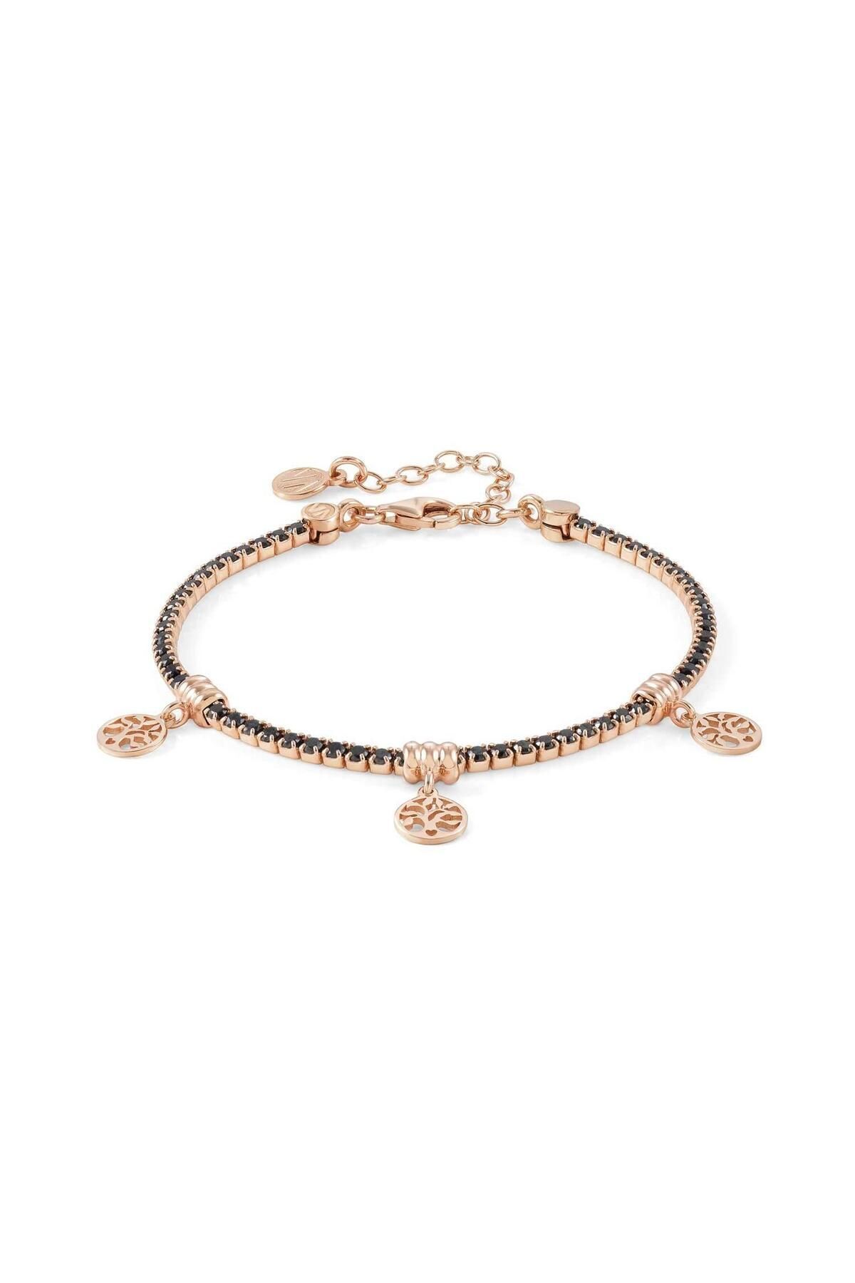 NOMİNATİON Chıc&charm Bracelet In 925 Silver And Cubic Zirconia (042_tree Of Life Rosegold)