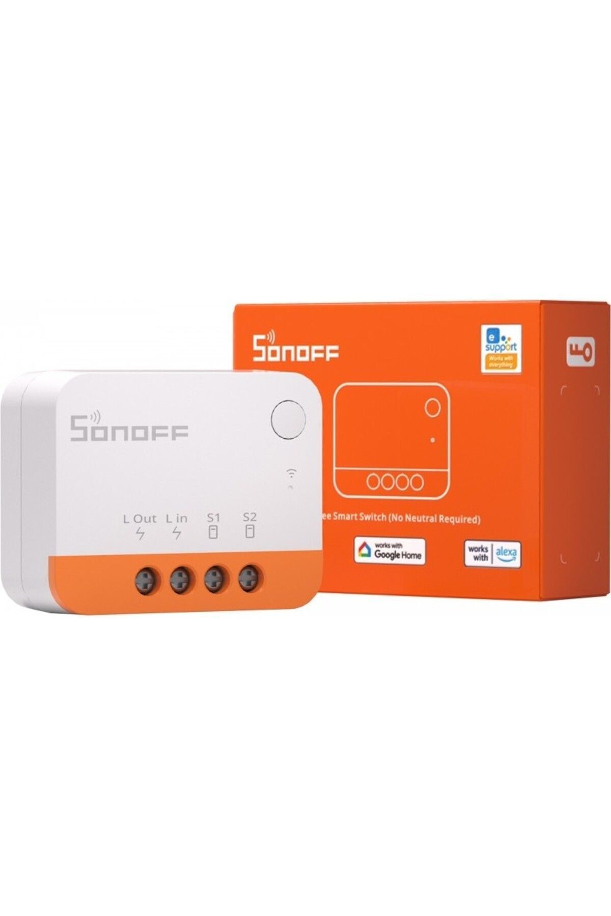 Sonoff Zigbee Mini Extreme - Nötrsüz Röle - Zigbee Bridge, Smart Things, Amazon Echo Uyumlu