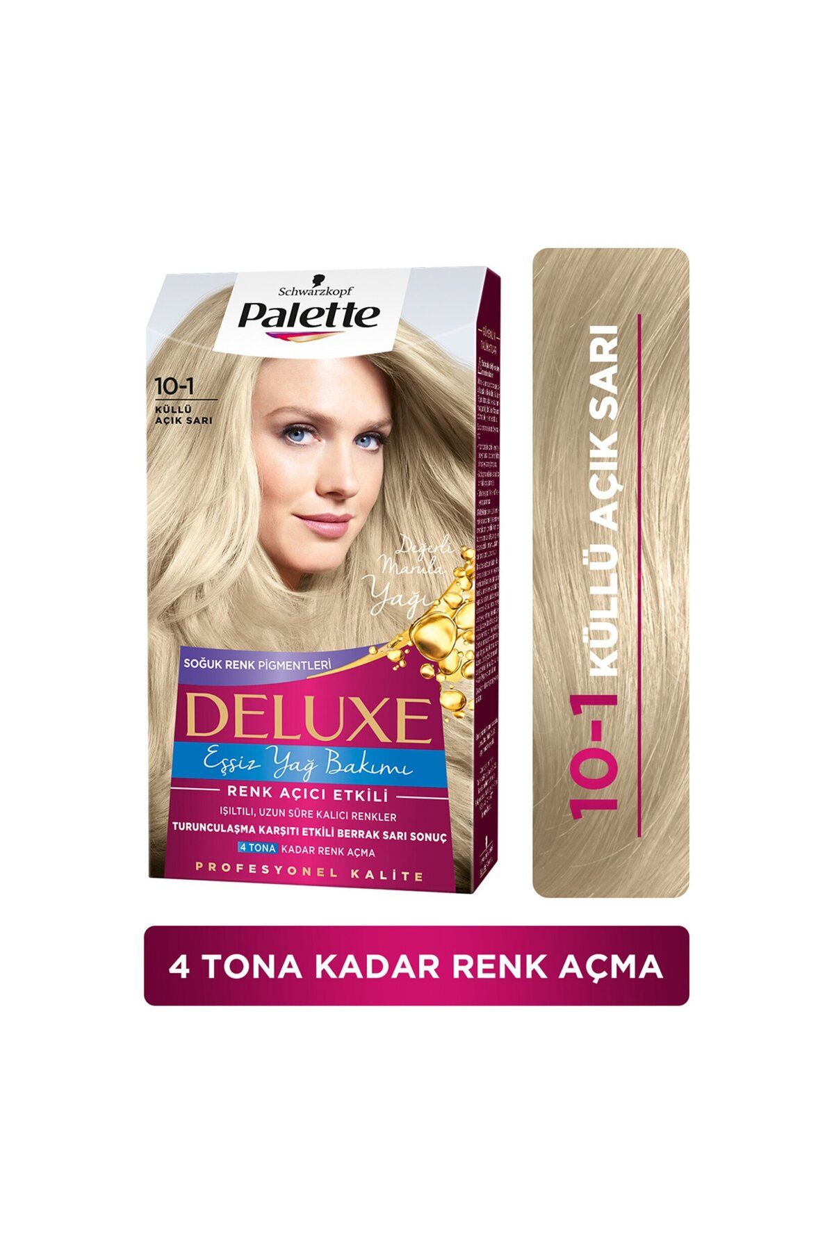 Palette Deluxe 10-1 Küllü Açık Sarı