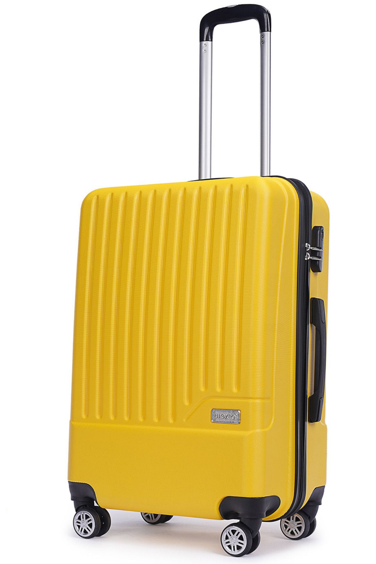 Wexta Wx-230 Sarı Orta Boy Valiz /Seyahat Bavulu