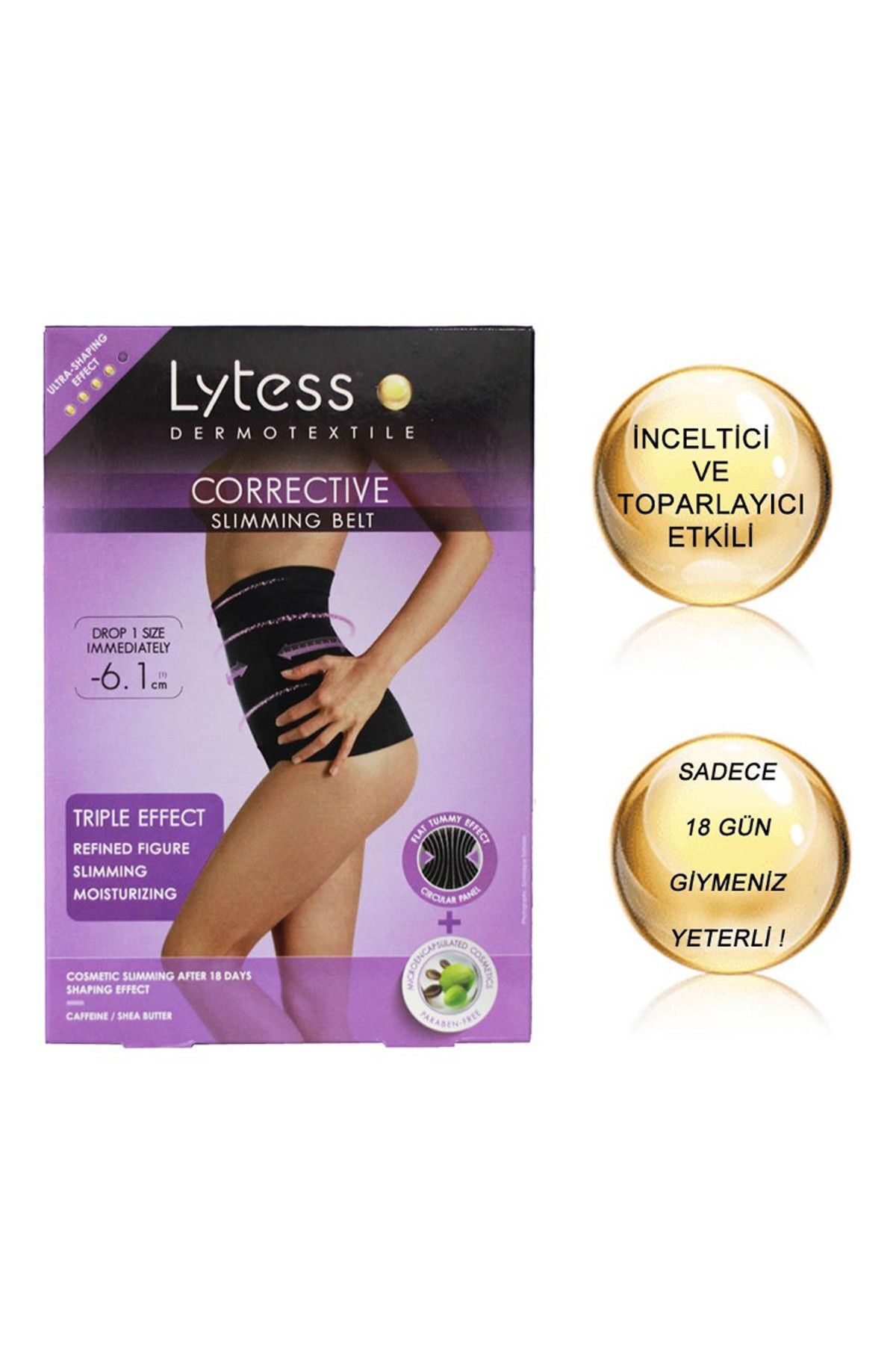 Lytess Corrective Slimming Belt Panties - Inceltici Ve Sıkılaştırıcı Etkili Karın Korsesi Nude/chair (S/m)