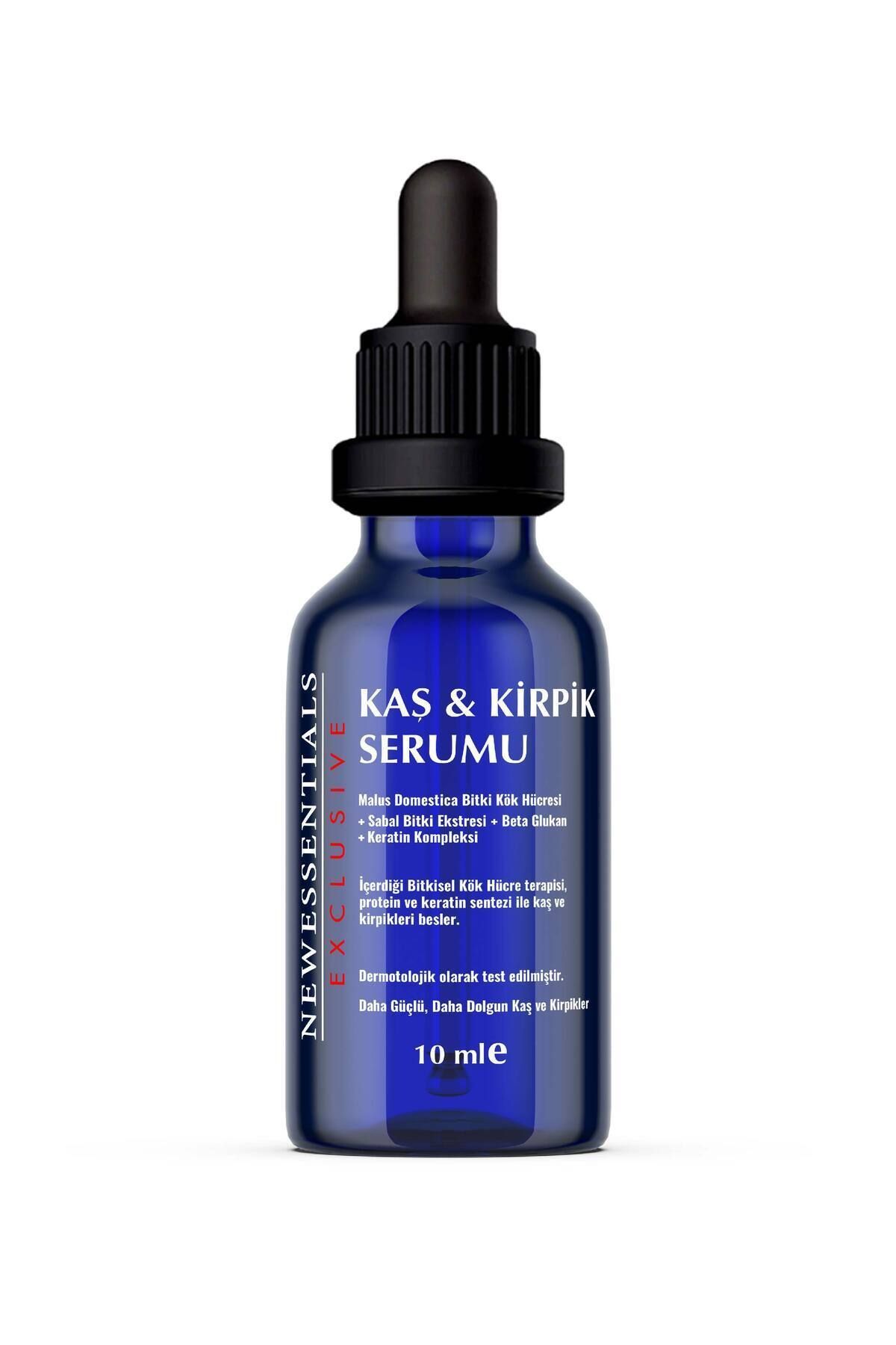 New Essentials Kaş Kirpik Serumu (Keratin Kompleks + Biotin + Bitki Kök Hücre)-10 ml