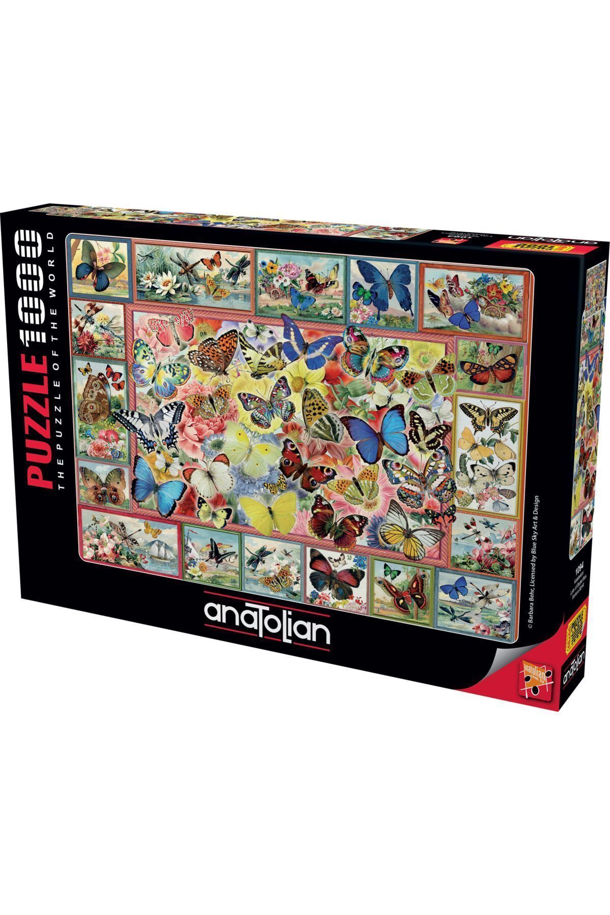 Anatolian Puzzle 1000 Parçalık Puzzle / Kelebekler - Kod:1094