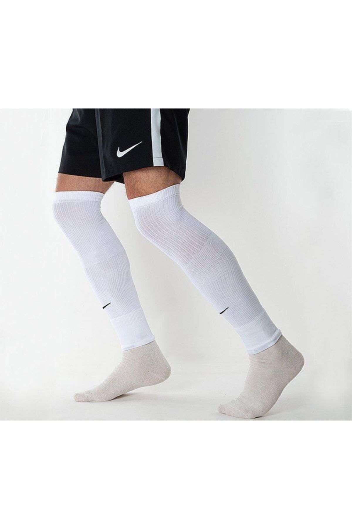 Nike Erkek Beyaz U Nk Squad Leg Sleeve Futbol Konç Sk0033-100