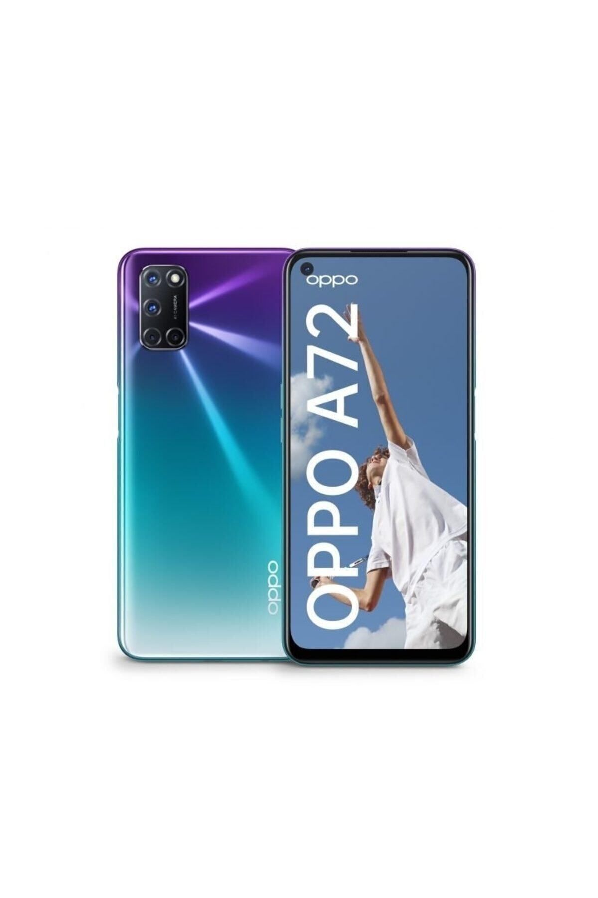 Oppo A72 128GB Uzay Moru Cep Telefonu (Oppo Türkiye Garantili) OP-A72