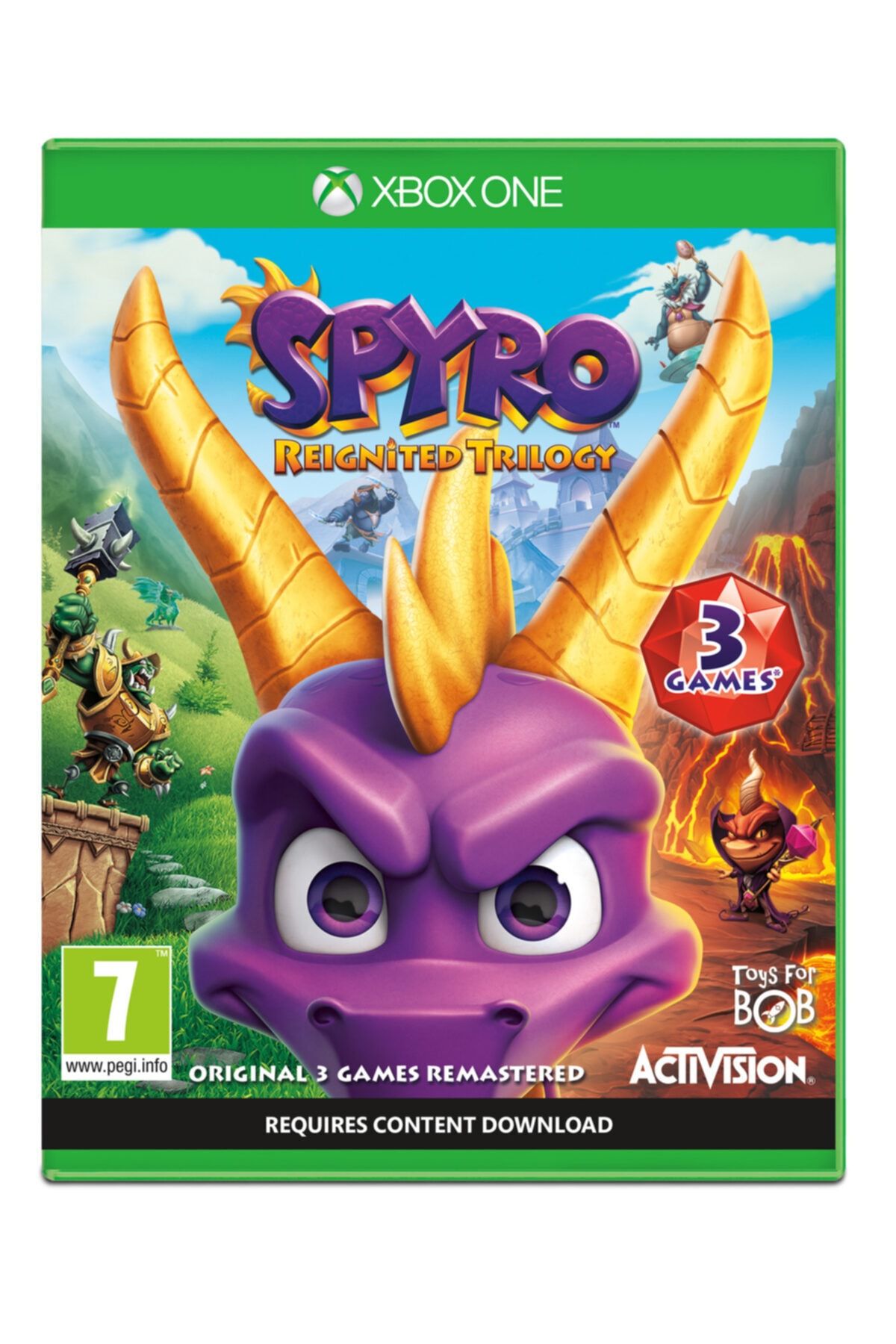 Activision Xbox One Spyro Reıgnıted Trılogy