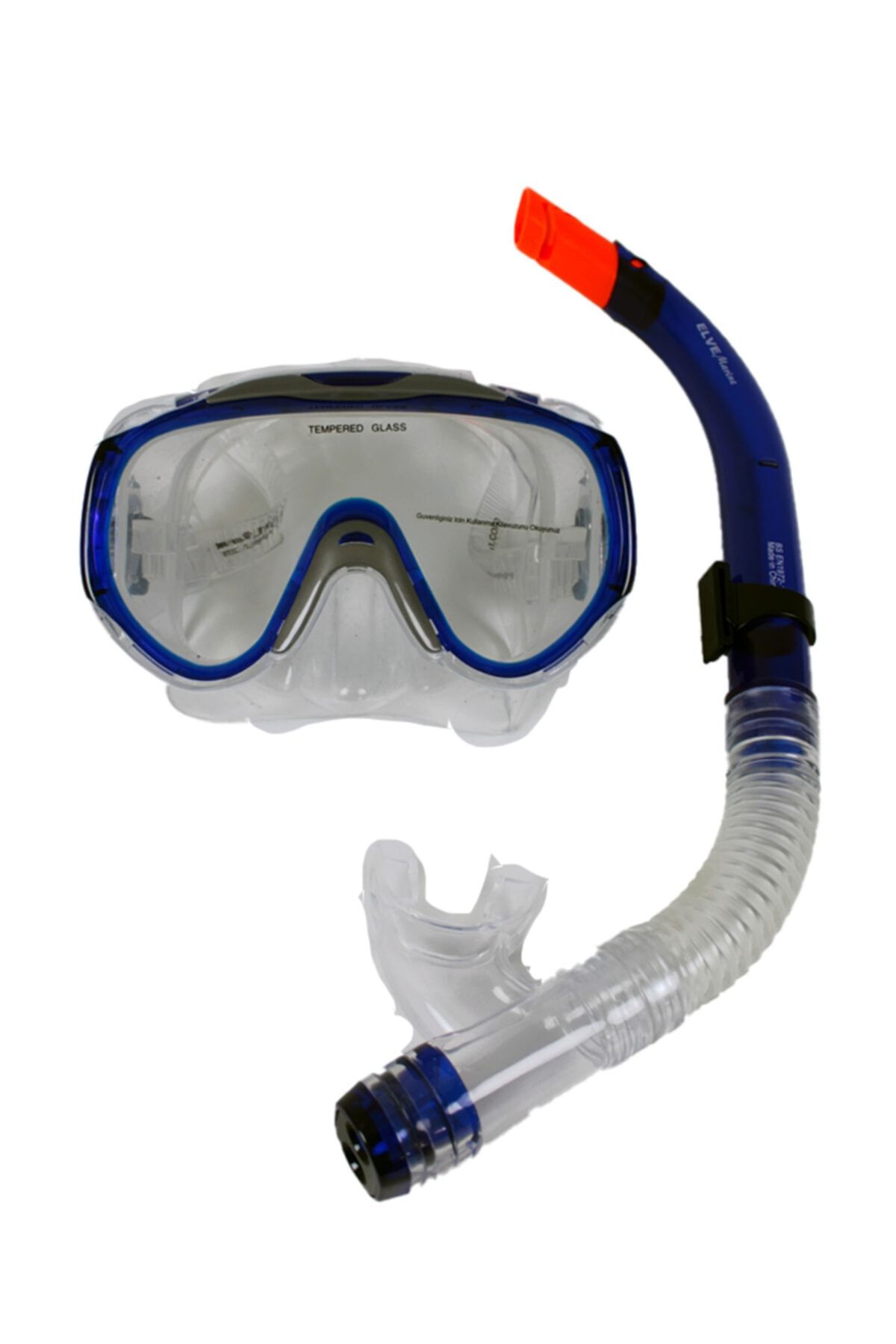 ELVE Marine Silikon Mask-snorkel Set M16/sn6
