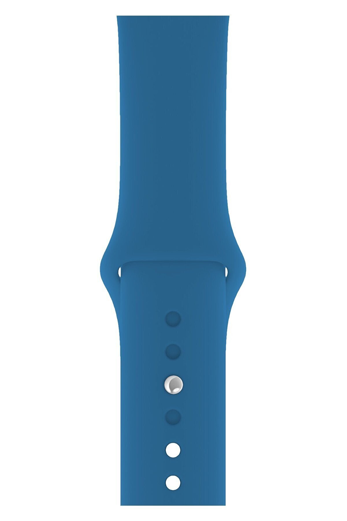 Apple Watch 2 3 4 5 6 Se Nike 38mm 40mm Uyumlu Kordon Kayış Bileklik Klasik Kaliteli Spor Silikon Band