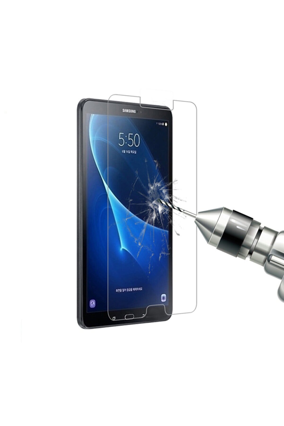 Samsung Galaxy 10.1 Tab A Sm-t580 T585 Uyumlu Temperli Cam Ekran Koruyucu