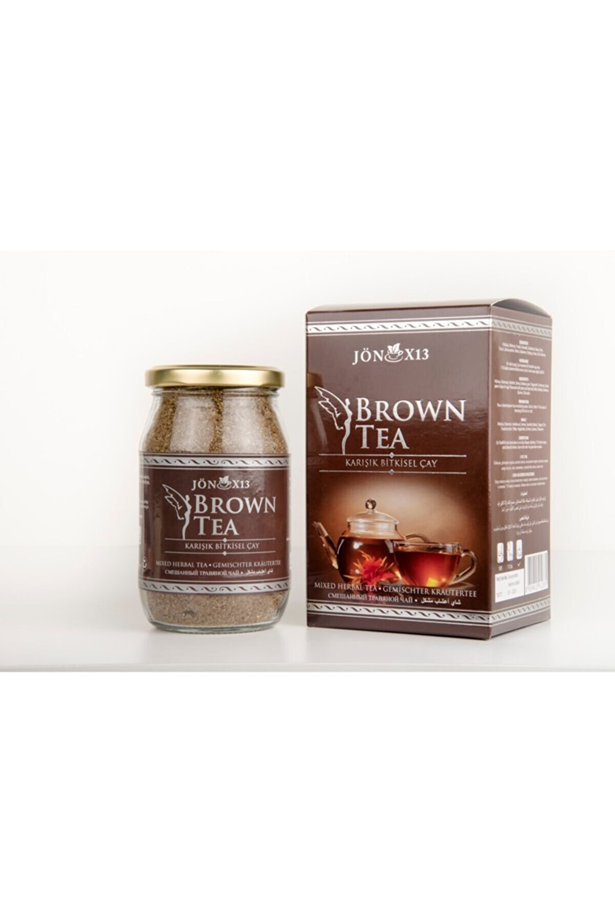 Jönx13 Brown tea Macha'lı Karışık Bitkisel Çay