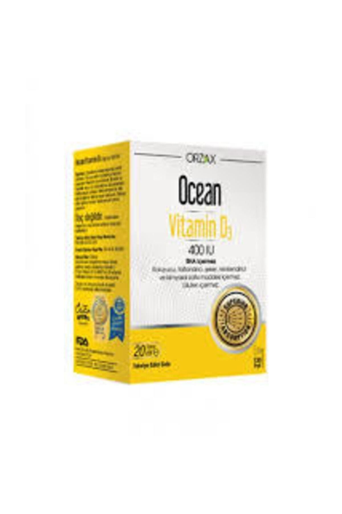 Ocean Vitamin D3 400 Iu Oral Sprey 20 ml