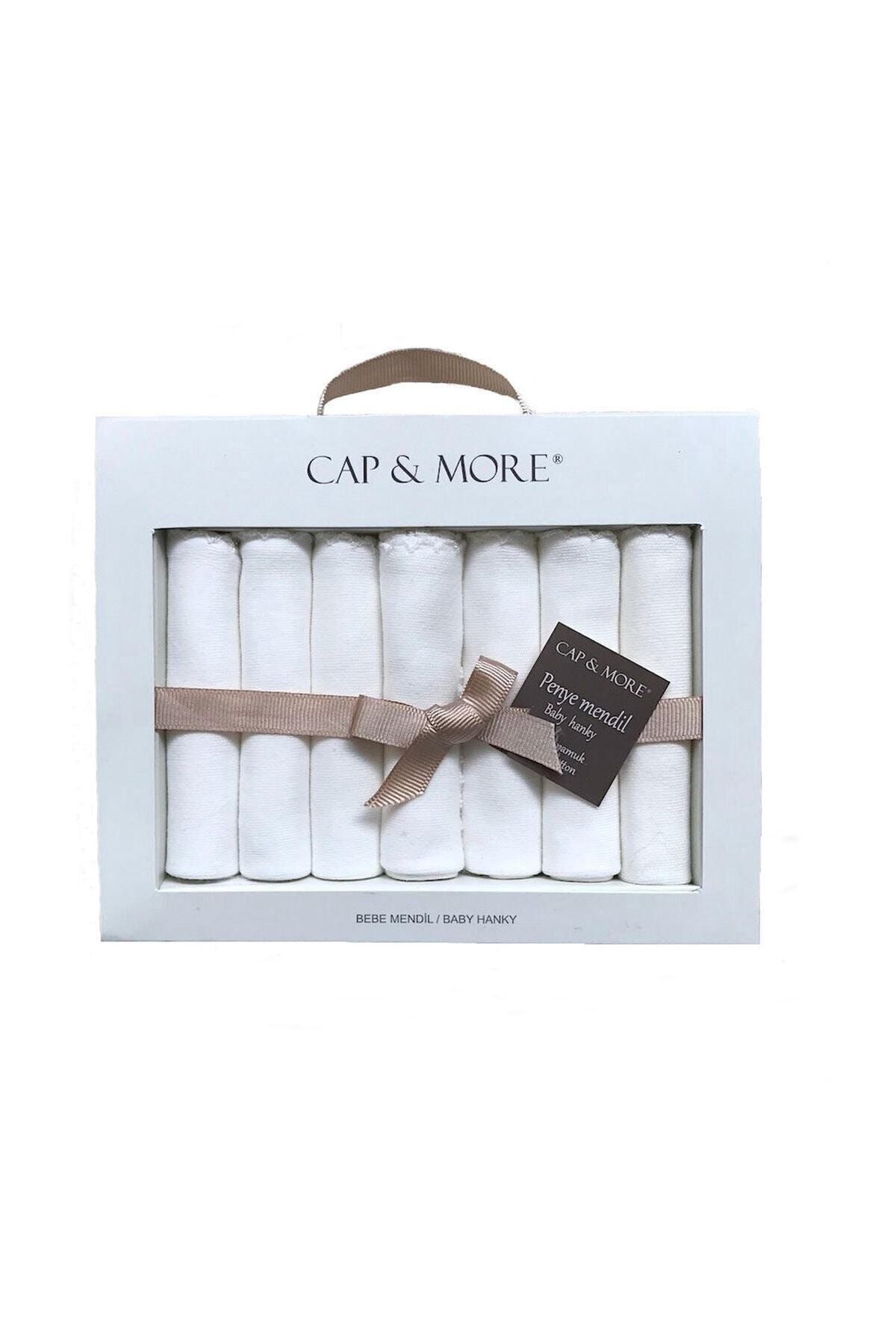 Capps Cap&more Bebek Ağız Mendili Seti (7 Li Paket), Unisex, Yumuşak Ve Ekstra Emici %100 Pamuklu-ekru