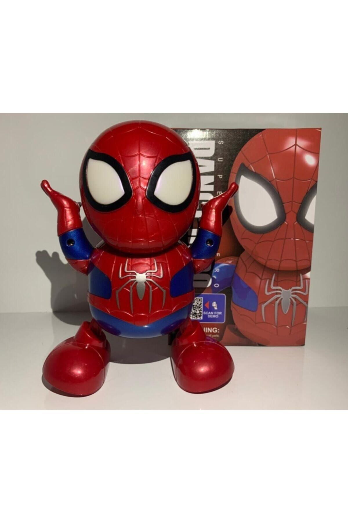 Spiderman Dance Hero Örümcek Adam Işıklı Sesli Dans Eden Robot