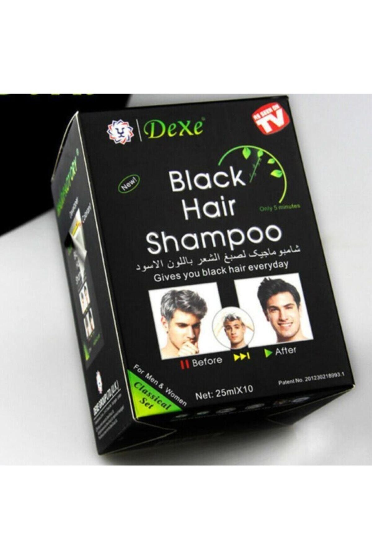 Dexe Saç Siyahlaştırıcı Şampuan 10x25 ml