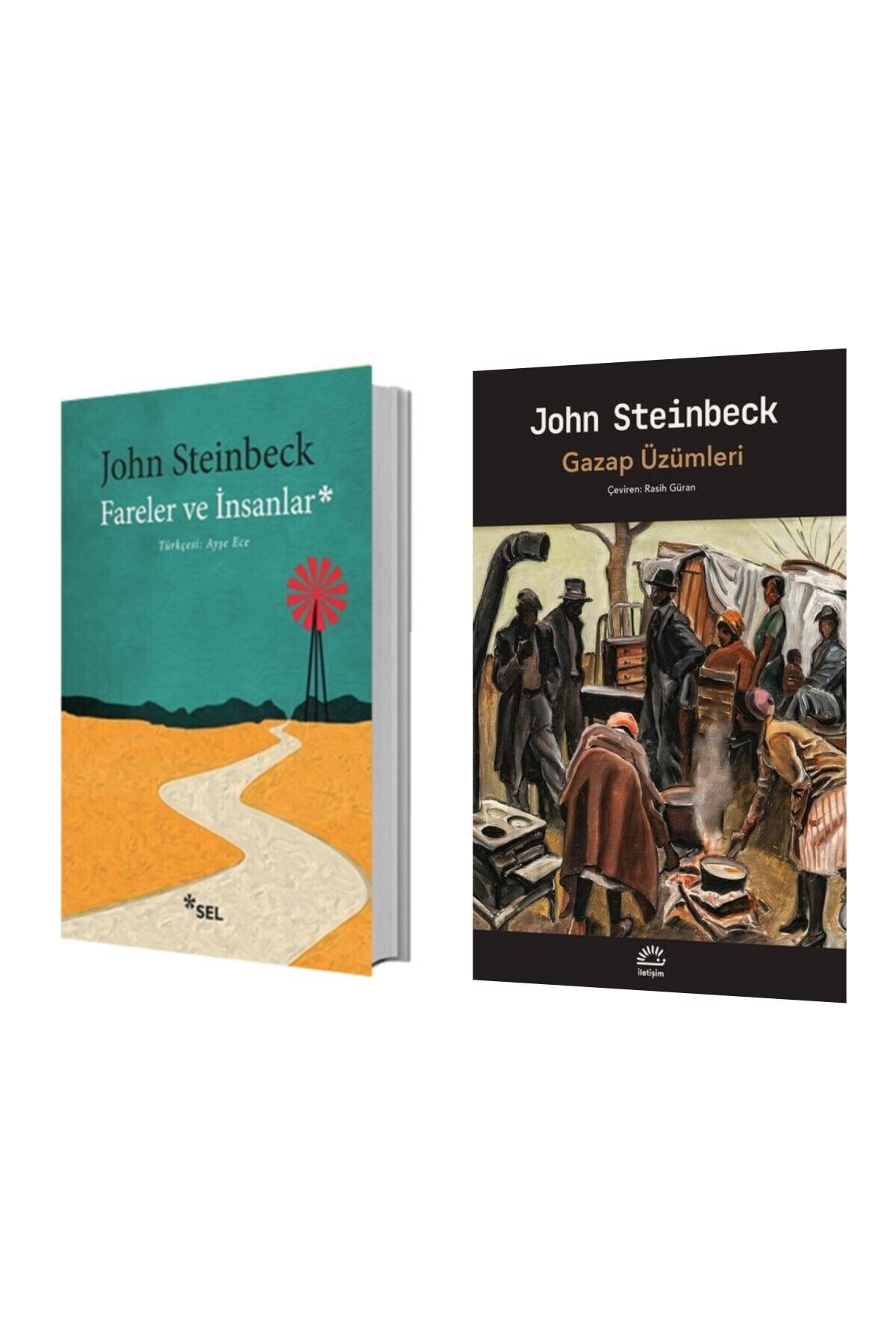 Sel Yayıncılık Fareler Ve Insanlar + Gazap Üzümleri - John Steinbeck