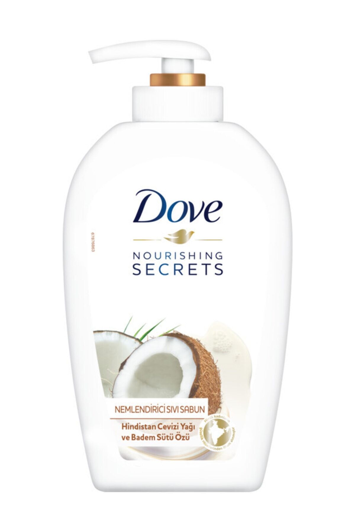 Dove Nemlendirici Sıvı Sabun Hindistan Cevizi Yağı ve Badem Sütü Özü 500 ml